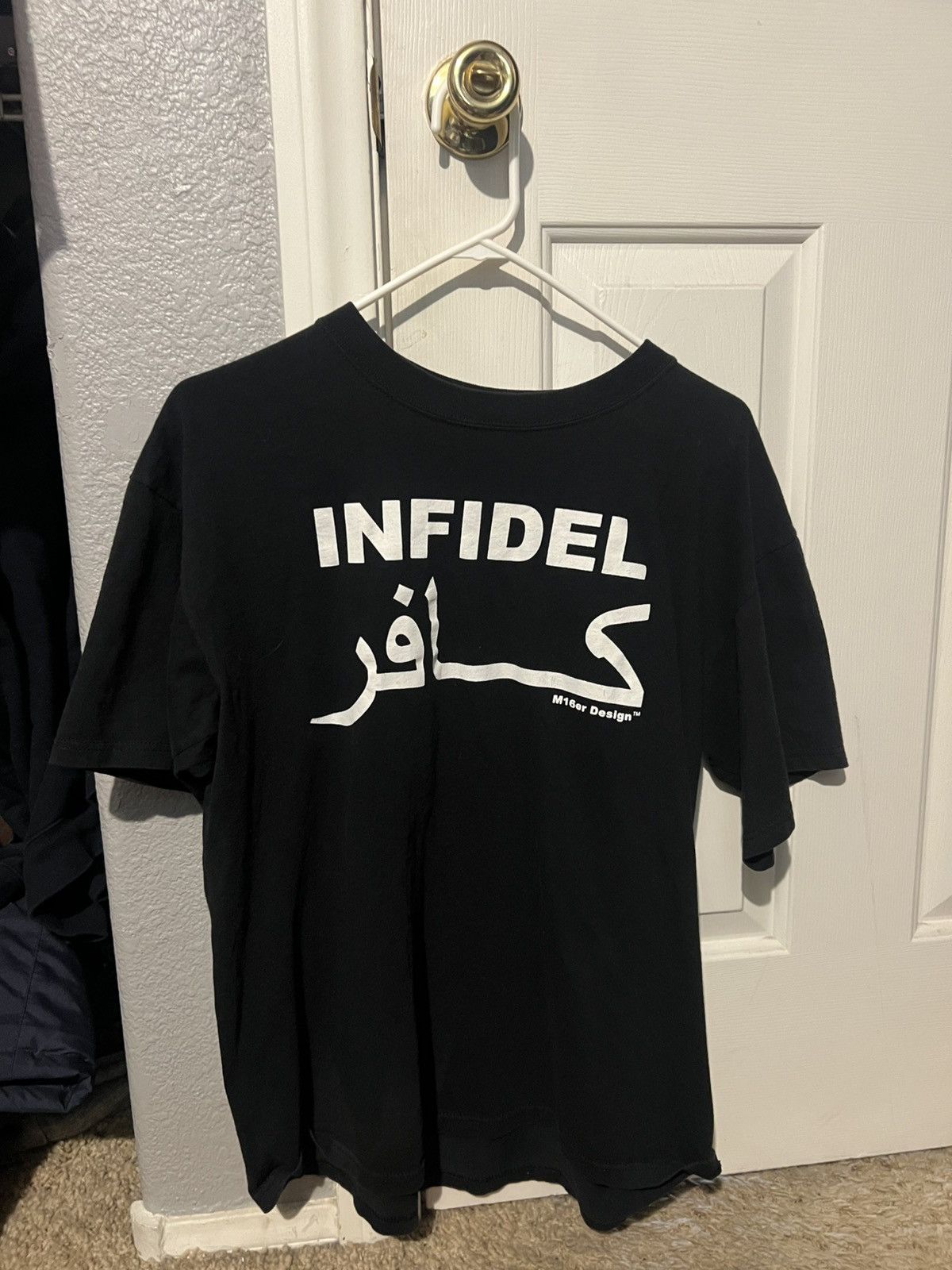 Vintage Infidel shirt front and back Size US L / EU 52-54 / 3 - 1 Preview