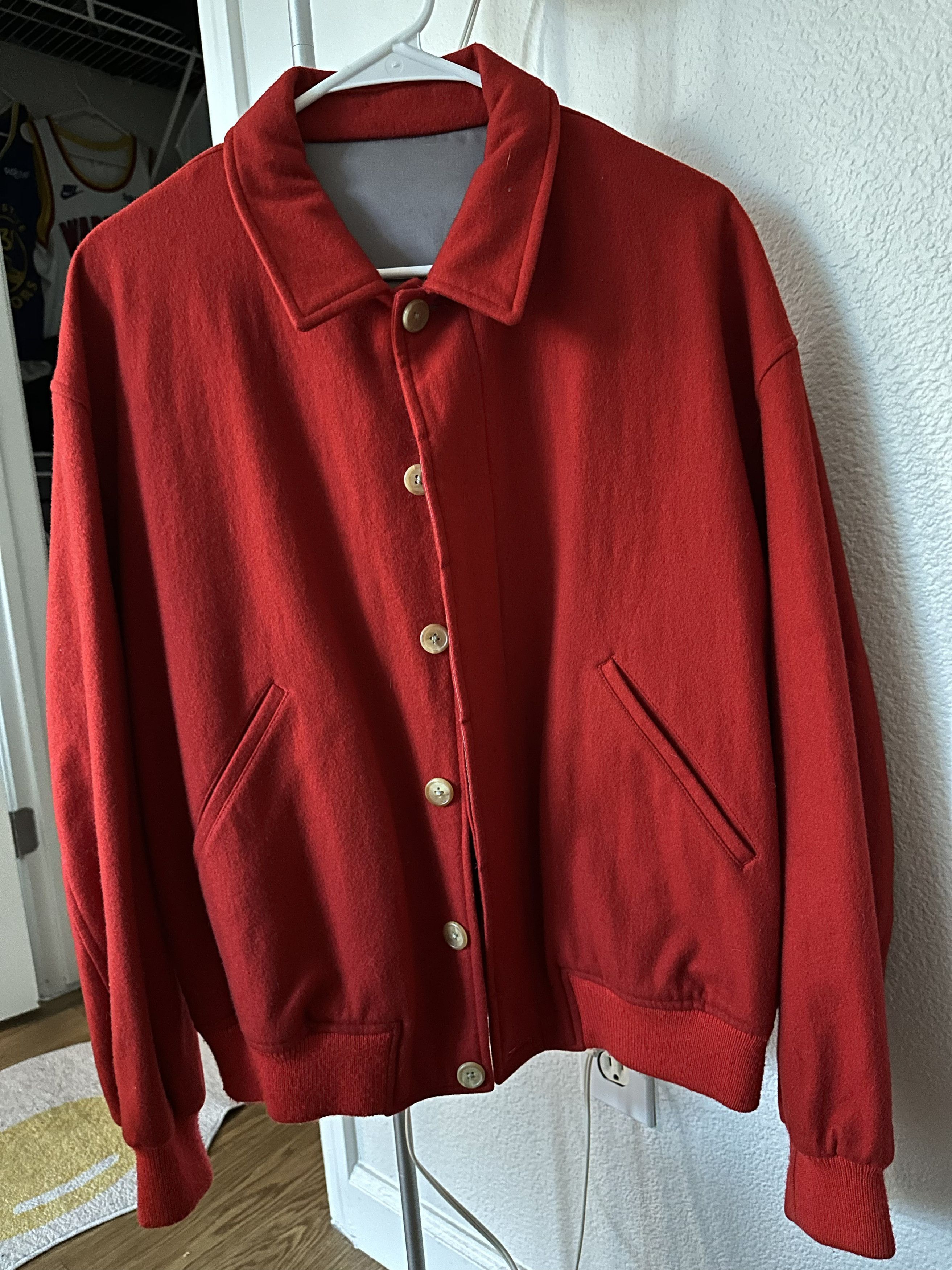 Y's × Yohji Yamamoto Red Vintage Y's Bomber Size US L / EU 52-54 / 3 - 3 Thumbnail