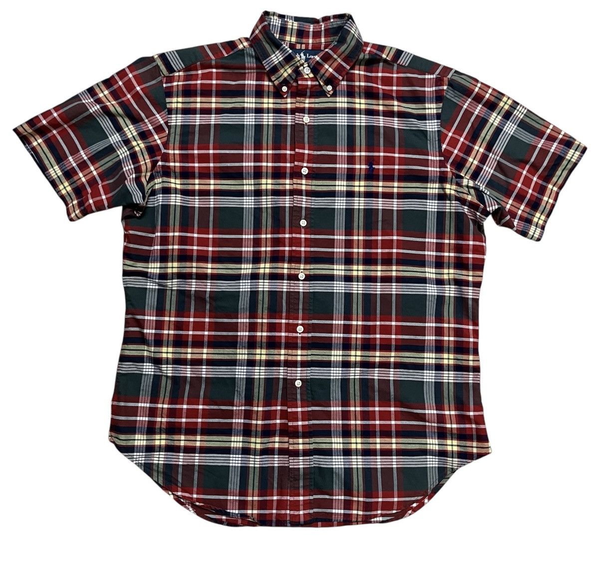 Polo Ralph Lauren × Ralph Lauren × Vintage Polo Ralph Lauren Checkered Button Up Shirt Size US XL / EU 56 / 4 - 1 Thumbnail