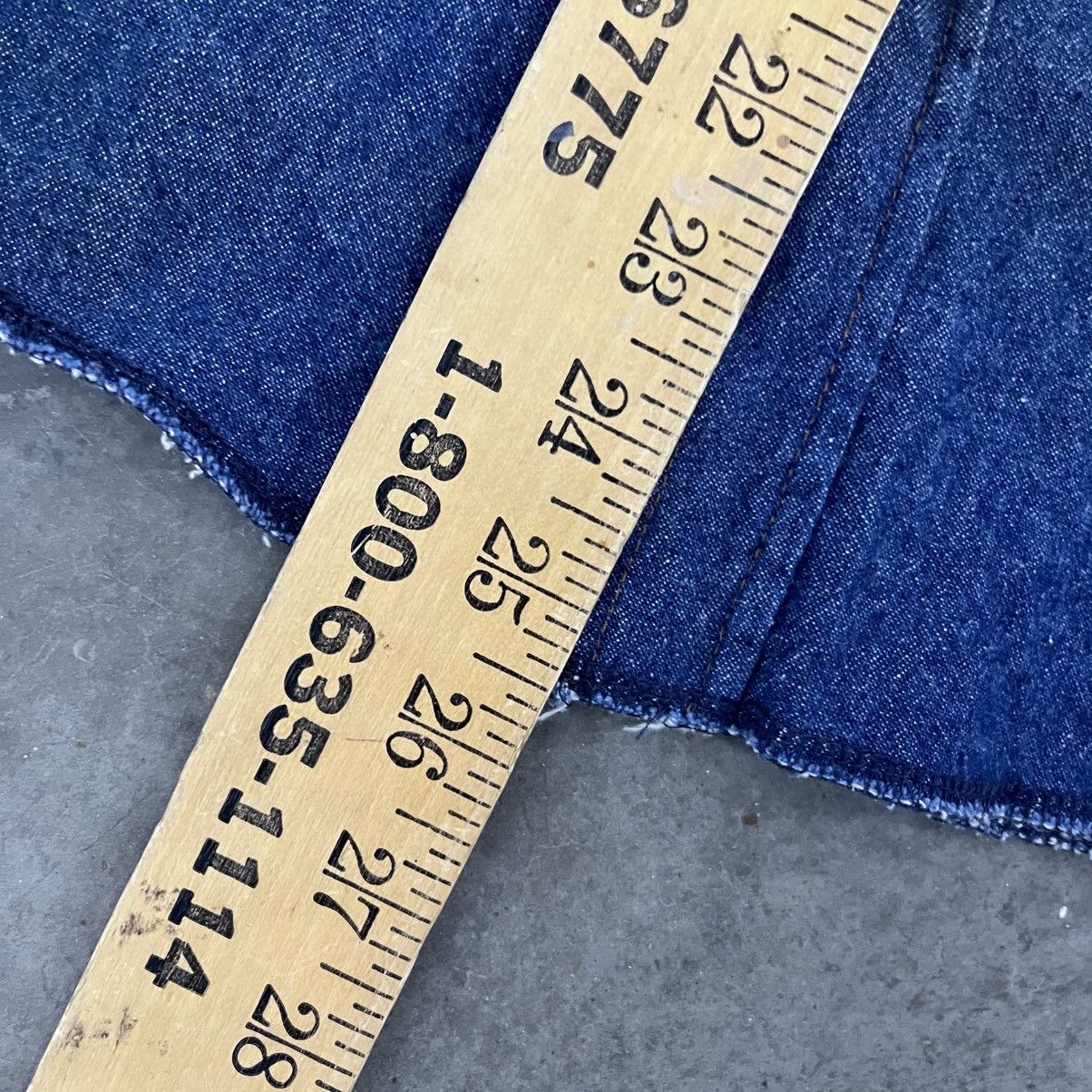 Vintage × Wrangler Crazy vintage wrangler Jean Pearl snap button up XL denim Size US XL / EU 56 / 4 - 5 Thumbnail