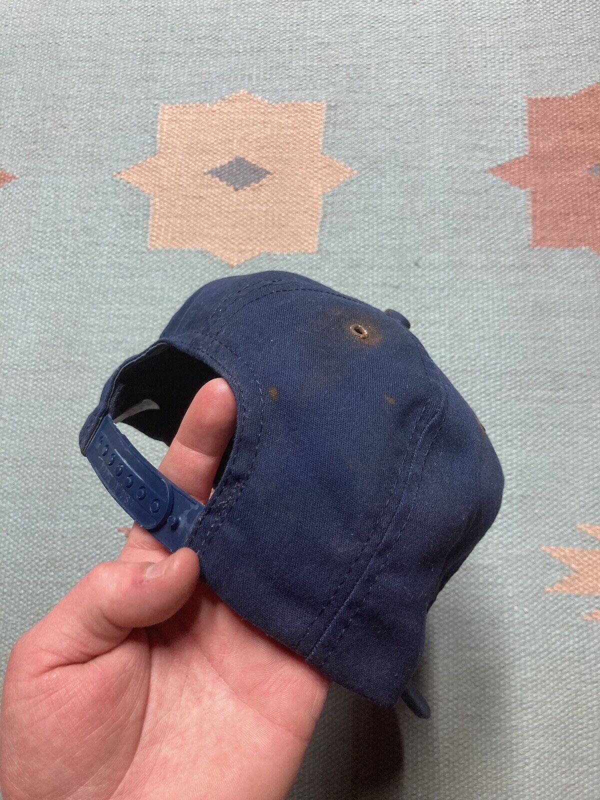 Vintage Vtg 80s 90 SnapBack hat Buick city eagle automobile made USA Size ONE SIZE - 5 Thumbnail