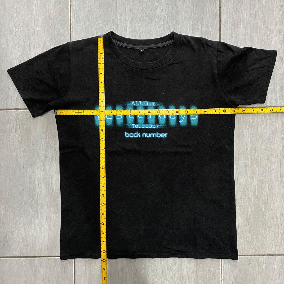 Japanese Brand Back Number All Our Yesterday Tour 2017 Japanese Archive Size US S / EU 44-46 / 1 - 19 Thumbnail