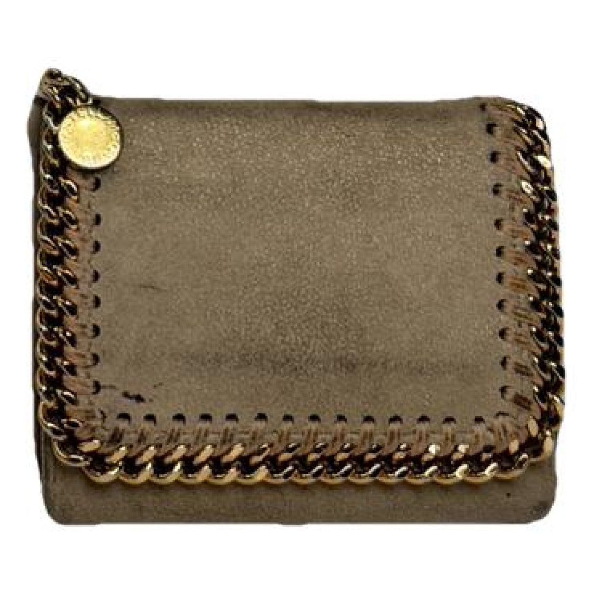 Stella McCartney Grey Vegan Leather Wallet Size ONE SIZE - 1 Thumbnail
