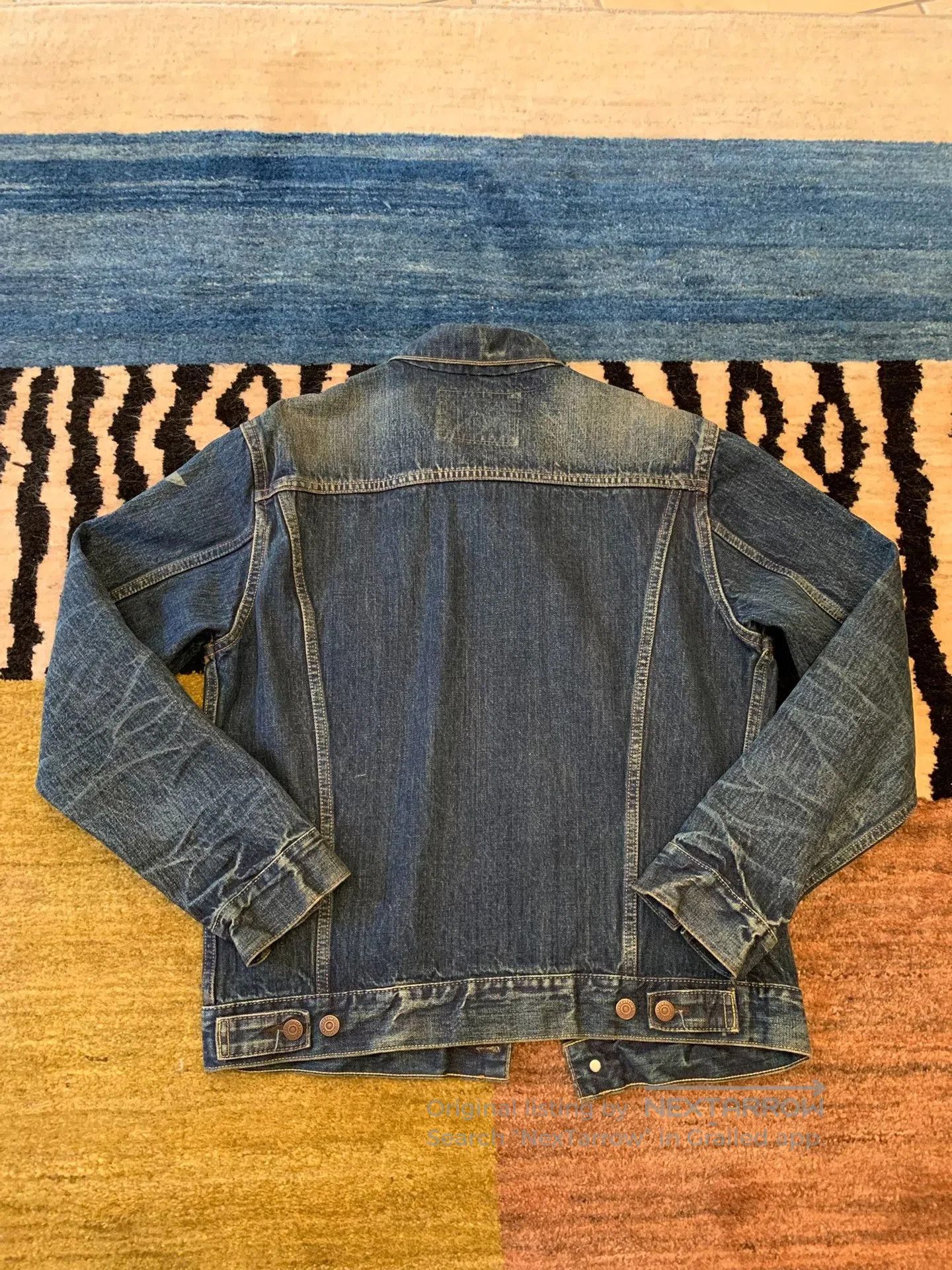 Sugar Cane Sugar Cane 901 Washed Denim Jacket. Size US XXS / EU 40 - 6 Thumbnail