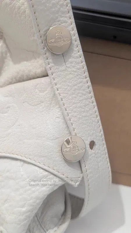 Vivienne Westwood Vivienne Westwood size os White Leather Single Shoulder Bag Size ONE SIZE - 7 Thumbnail