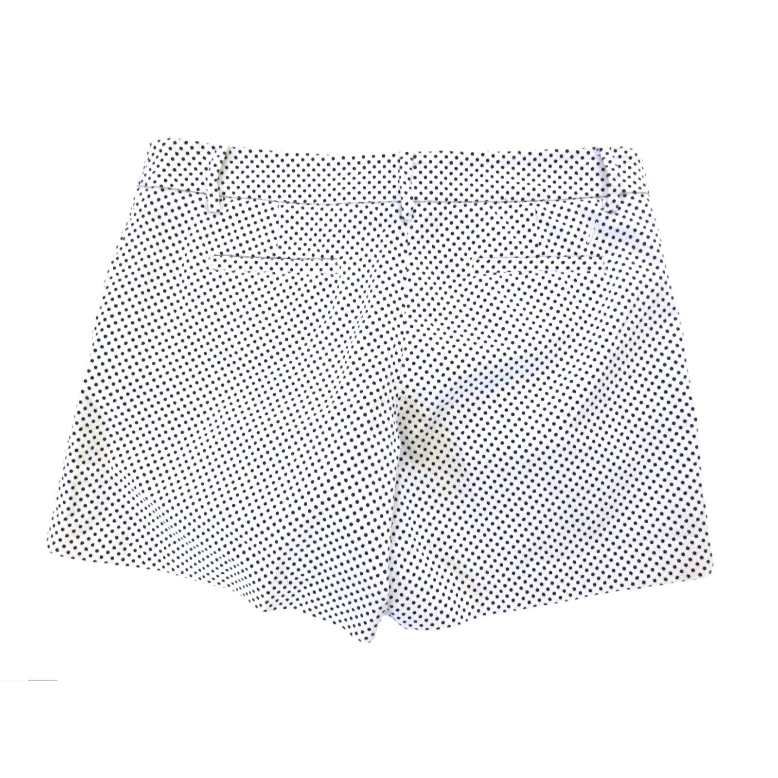 Nautica Nautica Women Chino Shorts 4 White Cotton Stretch Flat Front Pocket 4 Pockets 98% cotton 2% spandex Womens Size 27" / US 4 / IT 40 - 2 Thumbnail