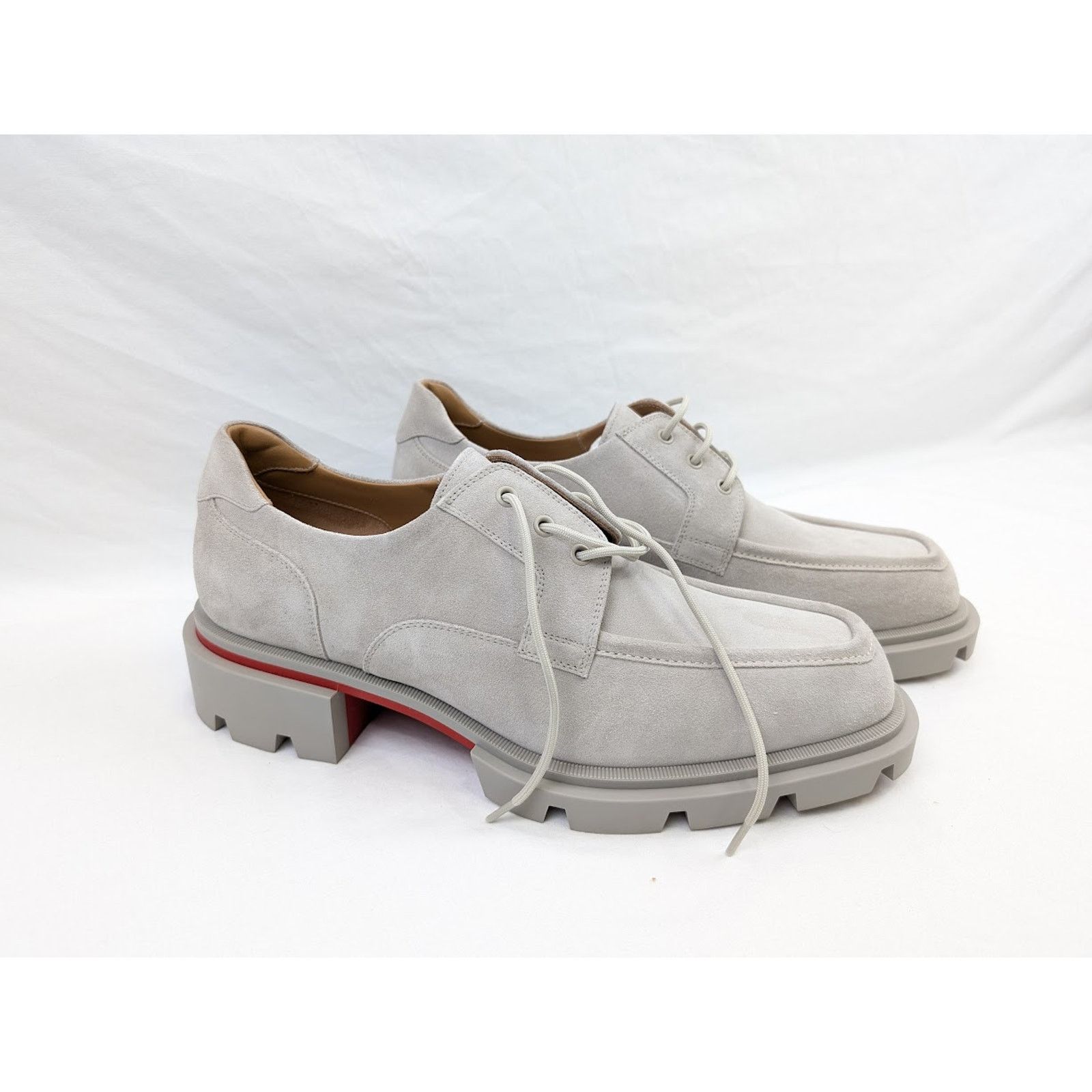 Christian Louboutin o1rshd1 Crosta Our Georges Loafers Flat in Goose Size US 12 / EU 45 - 15 Thumbnail
