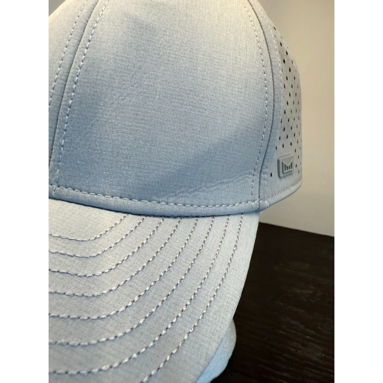 melin Melin Hat Cap Mens Classic A-Game Hydro Snapback Gray One Size Adjustable Lightweight Breathable Beach Travel Sports Classic Mens Size ONE SIZE - 3 Thumbnail