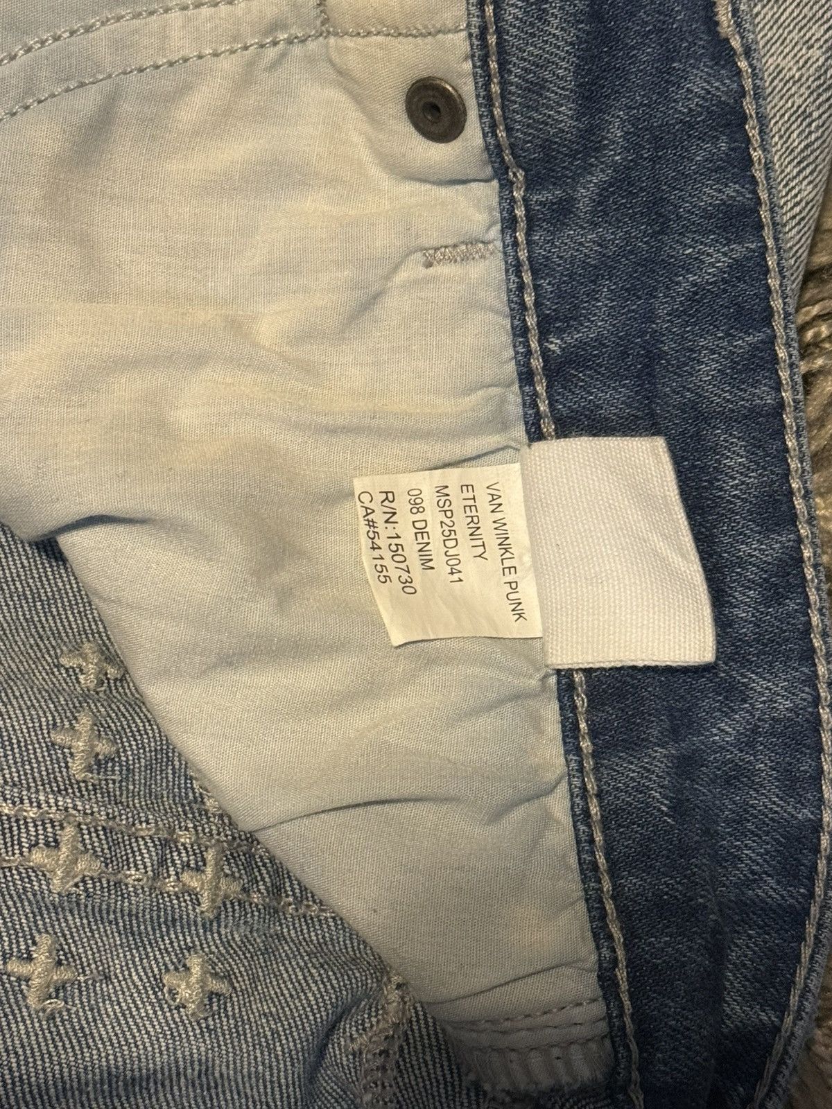 Ksubi Van Winkle Eternity Punk Denim Size US 34 / EU 50 - 9 Thumbnail