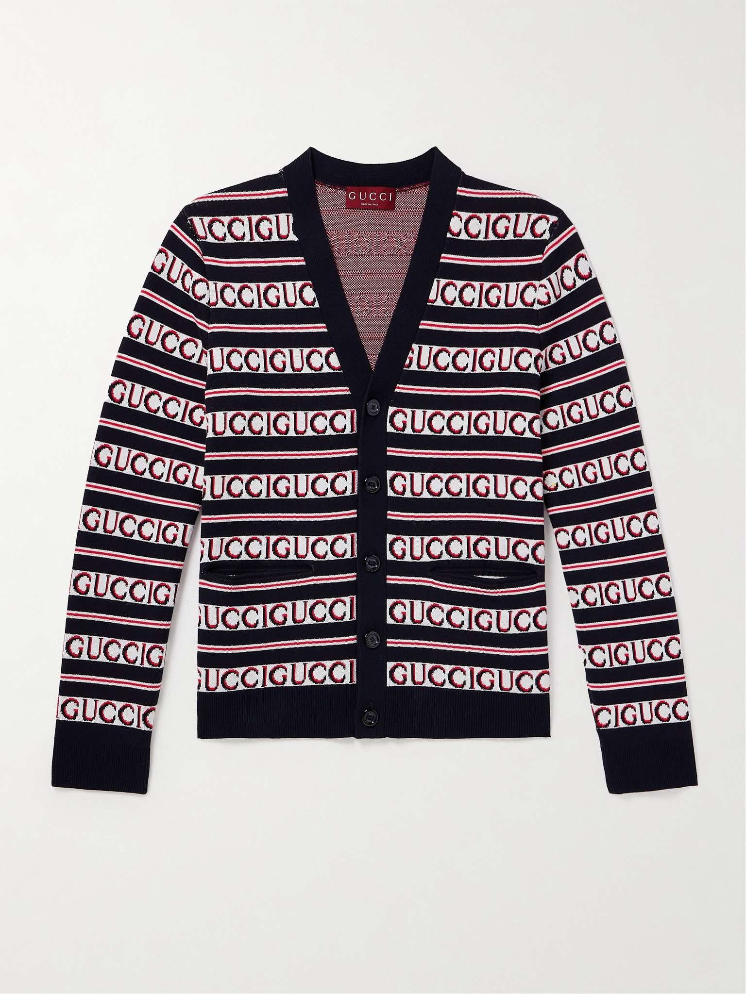 Gucci o1loc1c0925 Cotton Cardigan in Multicolor Size US M / EU 48-50 / 2 - 1 Thumbnail
