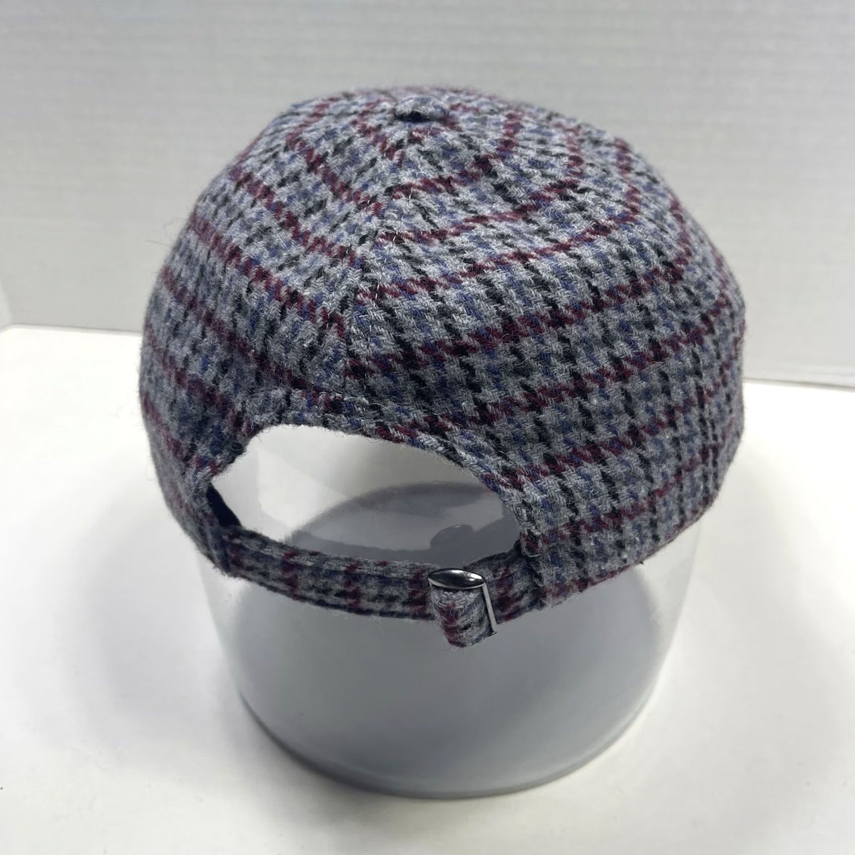 Gap Gap Logo Houndstooth Baseball Cap Embroidered 6 Panel Dad Hat Multicolor NWT Men One Size Tweed Wool Polyester Cap Size US 35 - 4 Thumbnail