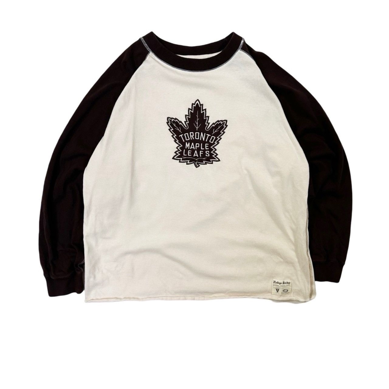 Vintage Vintage 00s Brown Toronto Maple Leafs Embroidered Patch Size US XL / EU 56 / 4 - 1 Thumbnail