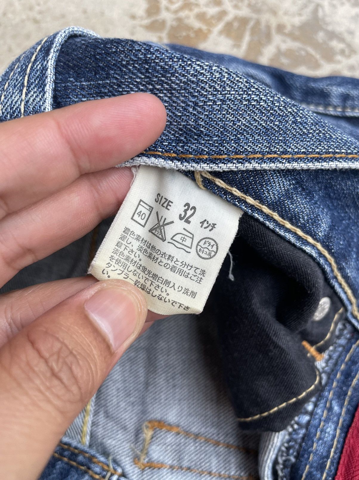 Levi's Vintage Levis Denim Cargo Flare Jeans Size US 32 / EU 48 - 6 Thumbnail