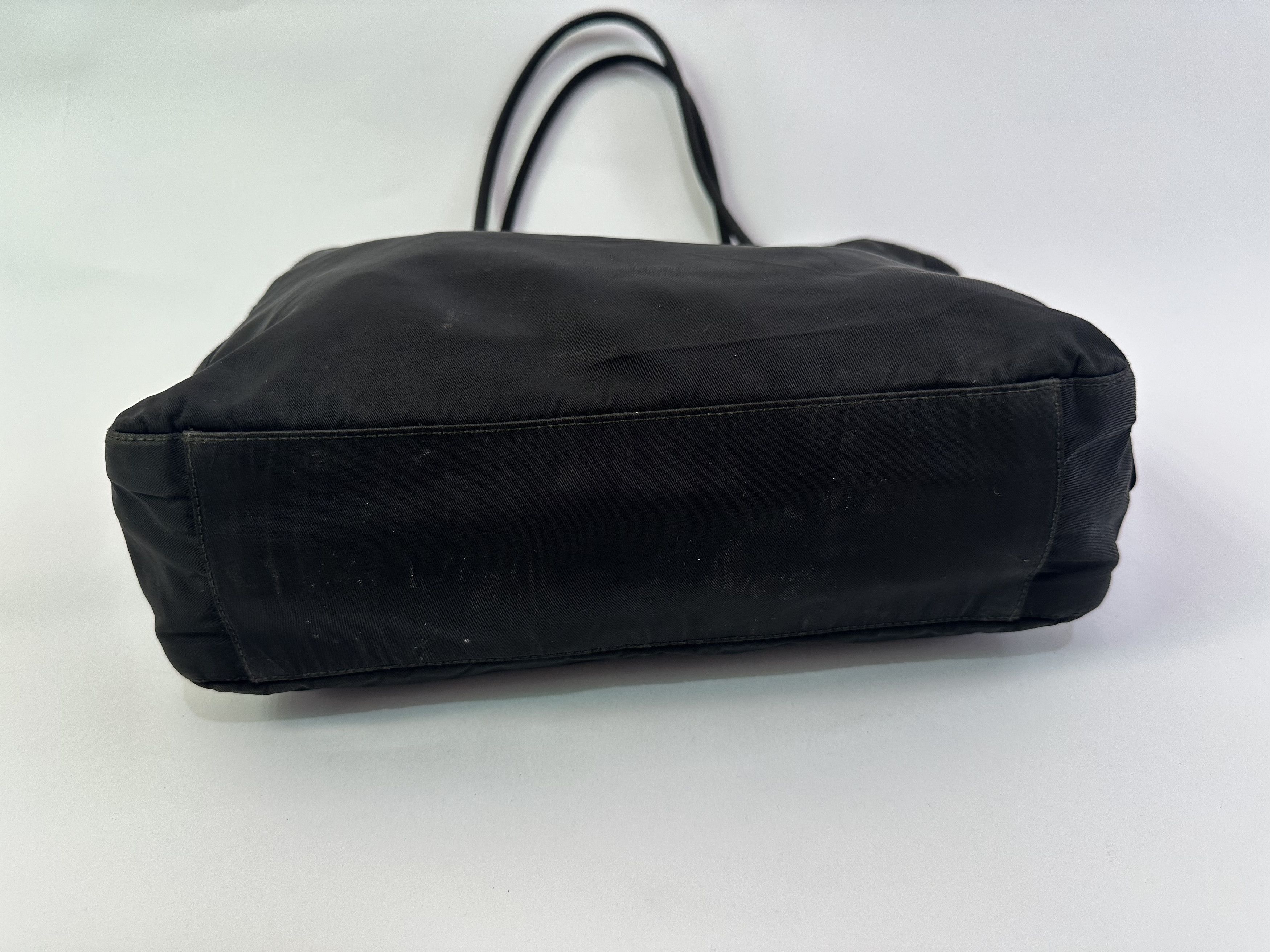 Prada × Vintage Prada Black Nylon Tote Bag Size ONE SIZE - 3 Thumbnail
