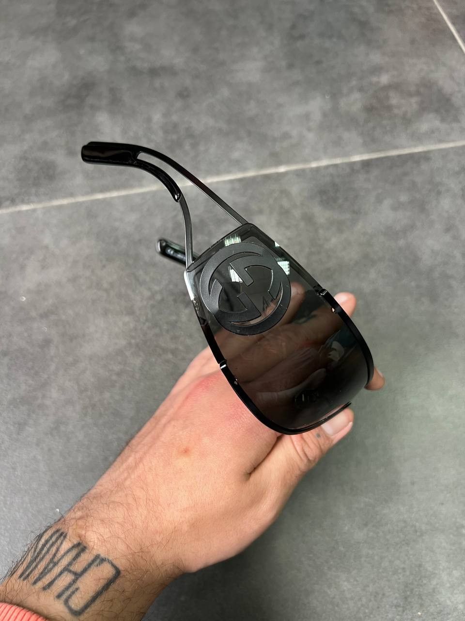 Gucci Tom Ford Era Gucci sunglasses archive Shielded mask Size ONE SIZE - 4 Thumbnail