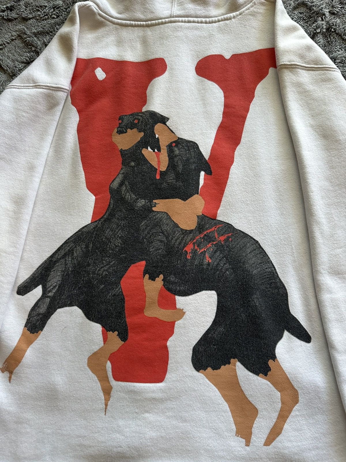 City Morgue × Vlone City Morgue x Vlone Dogs Hoodie Size US M / EU 48-50 / 2 - 13 Thumbnail