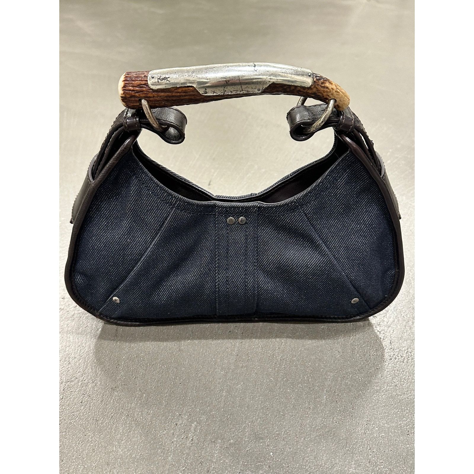 Yves Saint Laurent 2002 Yves Saint Laurent by Tom Ford Mombasa denim bag Size ONE SIZE - 1 Thumbnail