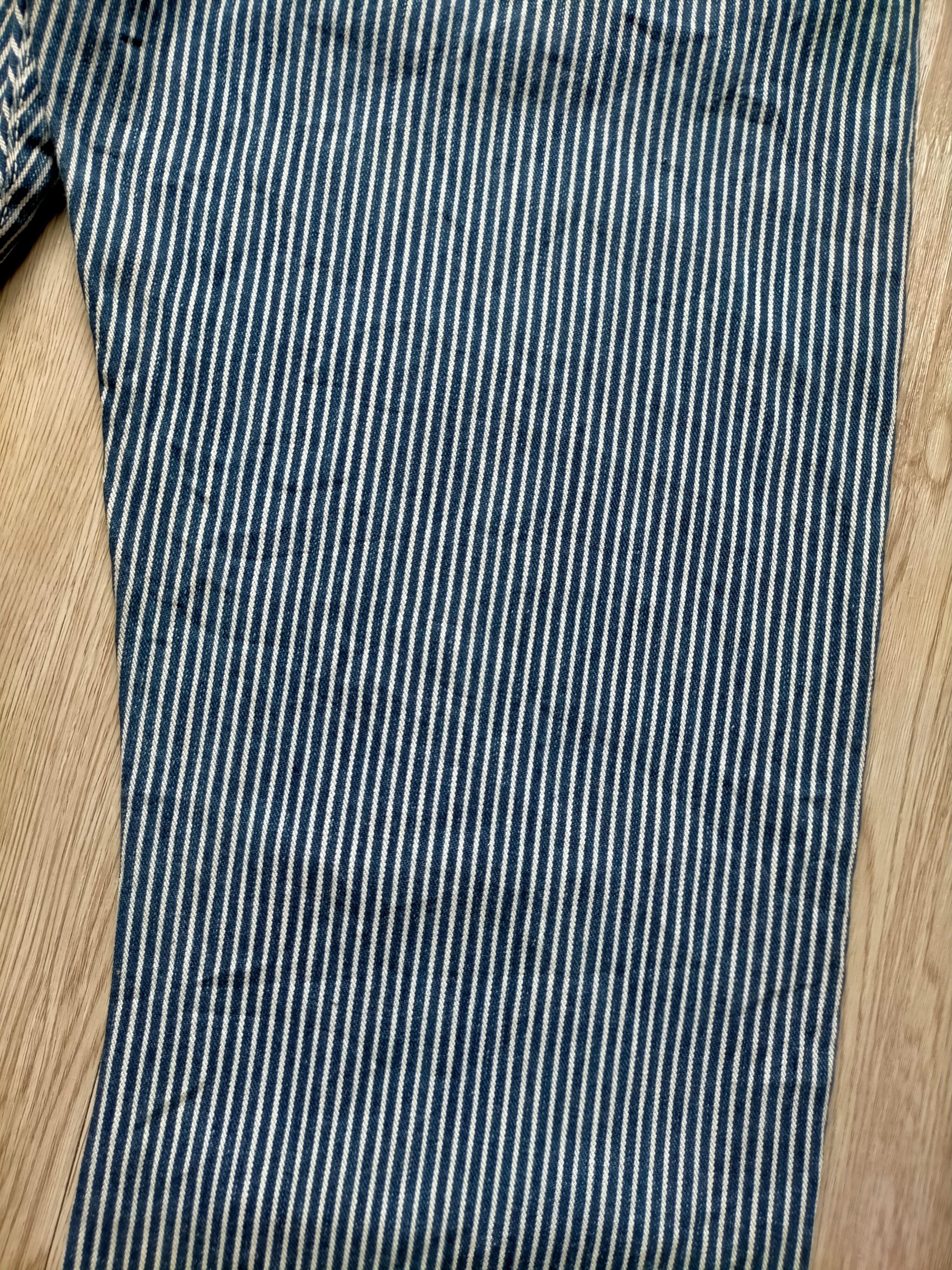 45rpm 45rpm Hickory Stripe Japan Denim pants Size US 28 / EU 44 - 11 Thumbnail