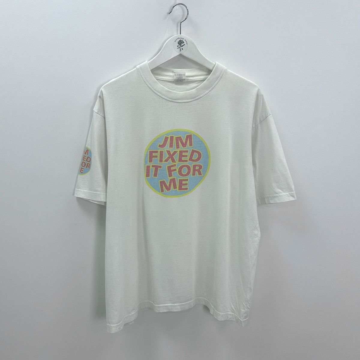 Vintage Vintage 90s Jim Fixed it for me TV series tee rare promo y2k Size US L / EU 52-54 / 3 - 1 Thumbnail