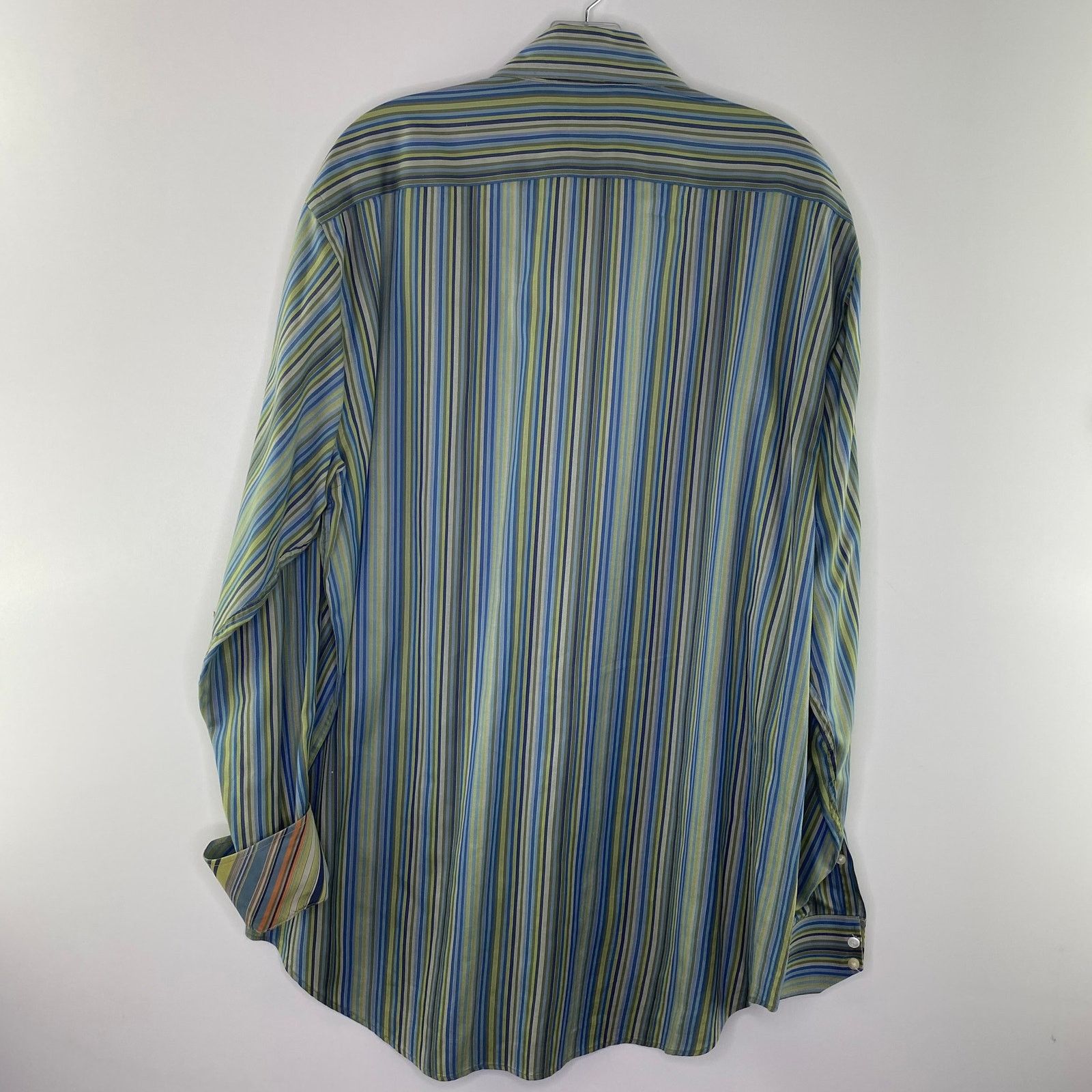 Tailorbyrd TAILORBYRD Men's Dress Button Down Shirt Extra Large Size US XL / EU 56 / 4 - 5 Thumbnail