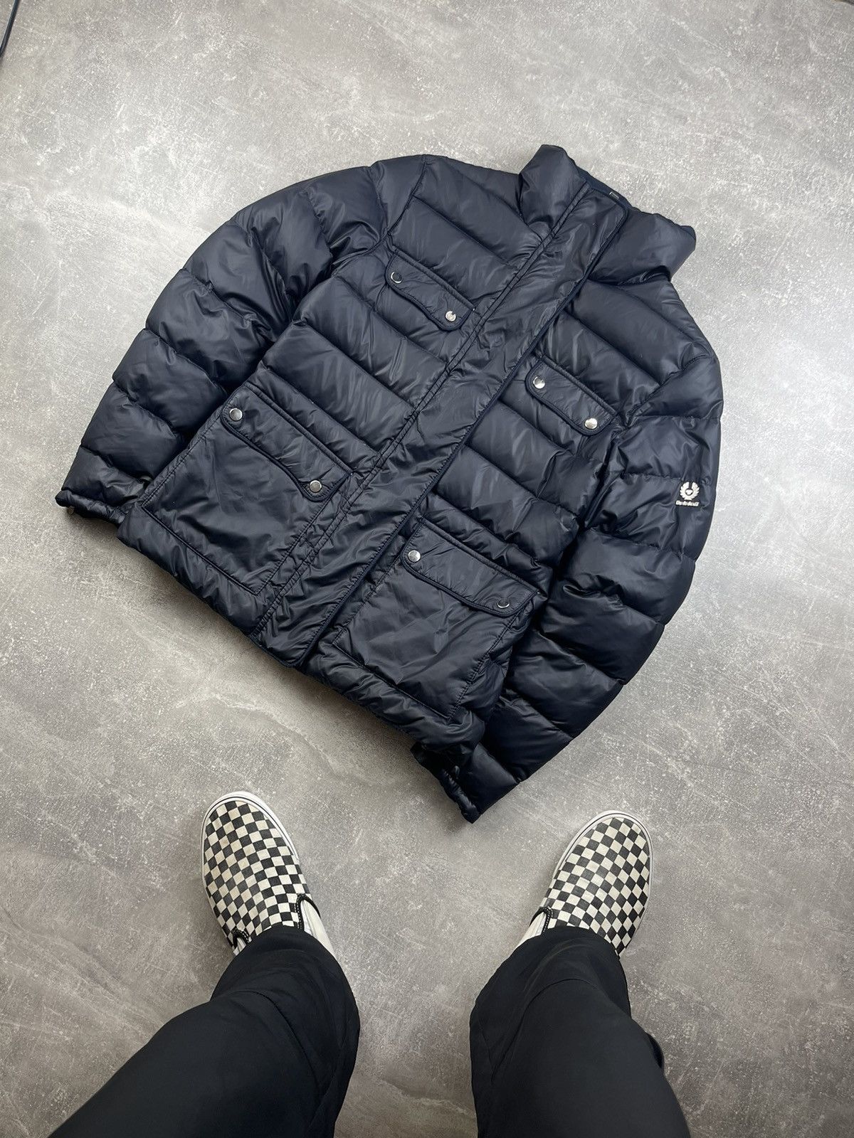 Belstaff Belstaff Silver Label Womens Navy Blue Down Puffer Jacket Size M / US 6-8 / IT 42-44 - 1 Thumbnail