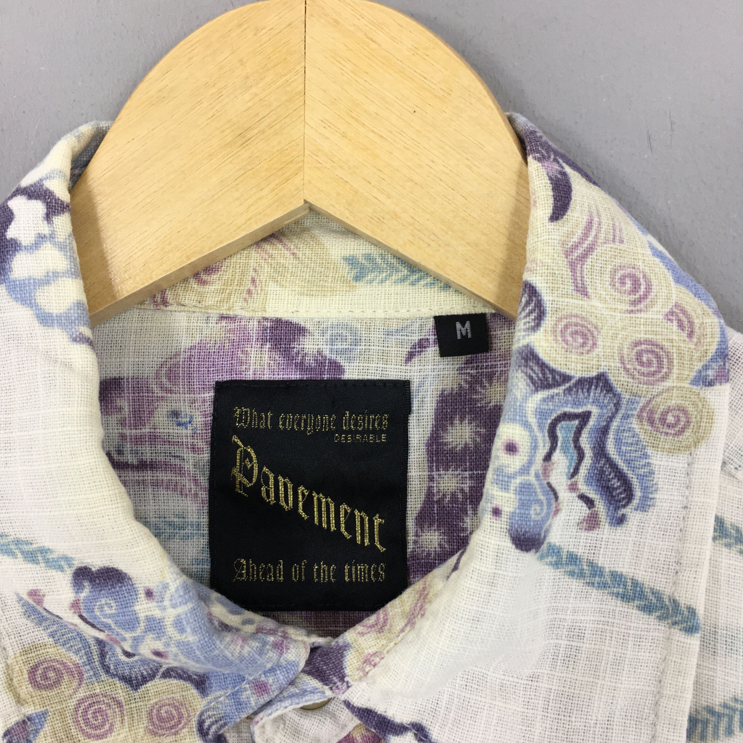 Japanese Brand Vintage Pavement Japan Dragon Raijin Art Shirt Medium Size US M / EU 48-50 / 2 - 5 Thumbnail