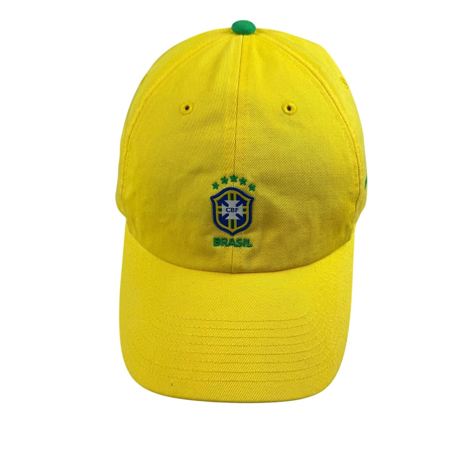 Nike Vintage Nike Brazil Soccer Strapback Hat - Great Condition! Size ONE SIZE - 1 Thumbnail
