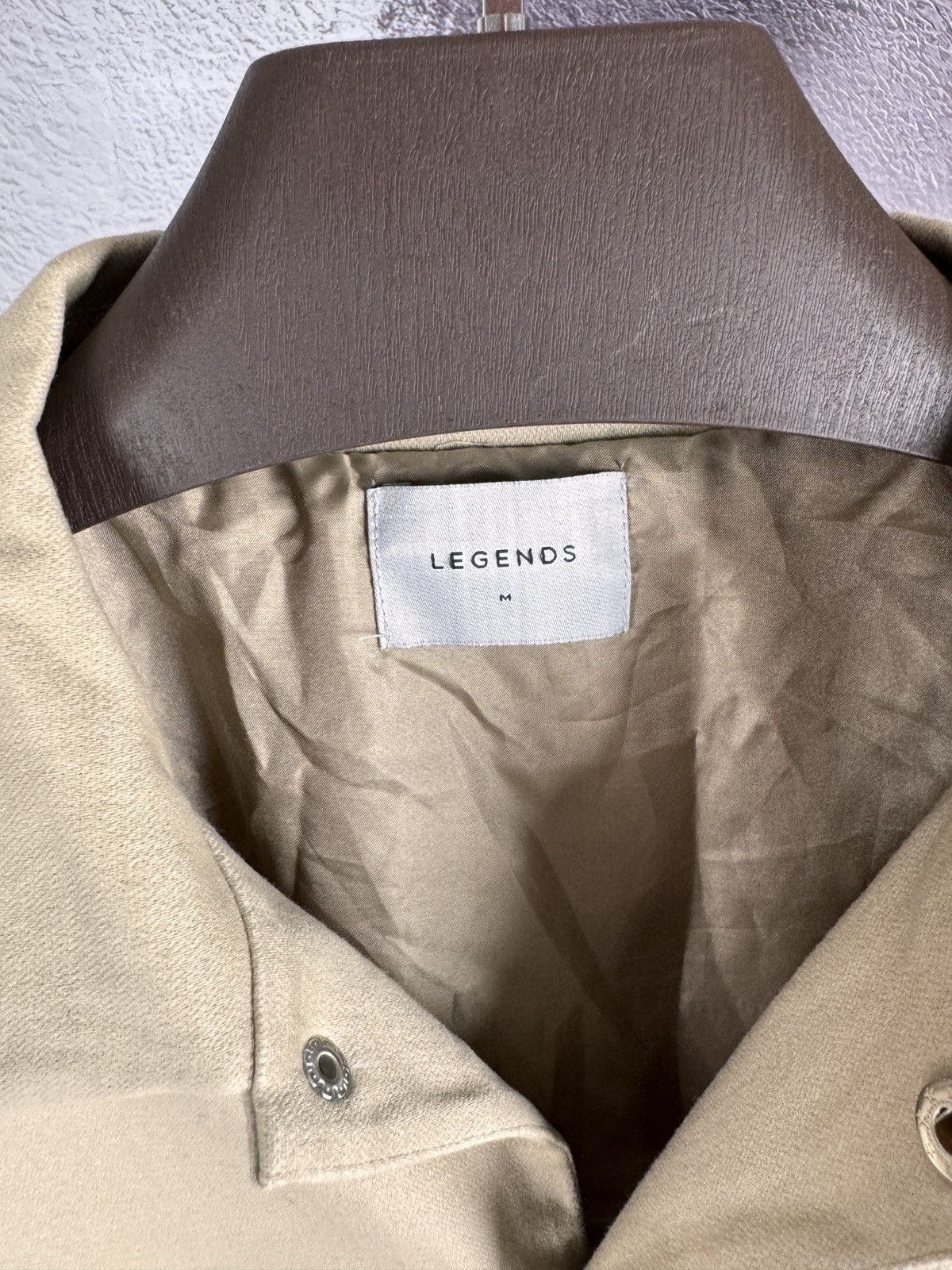 Flannel Legends beige coach jacket bomber flannel Size US M / EU 48-50 / 2 - 7 Thumbnail
