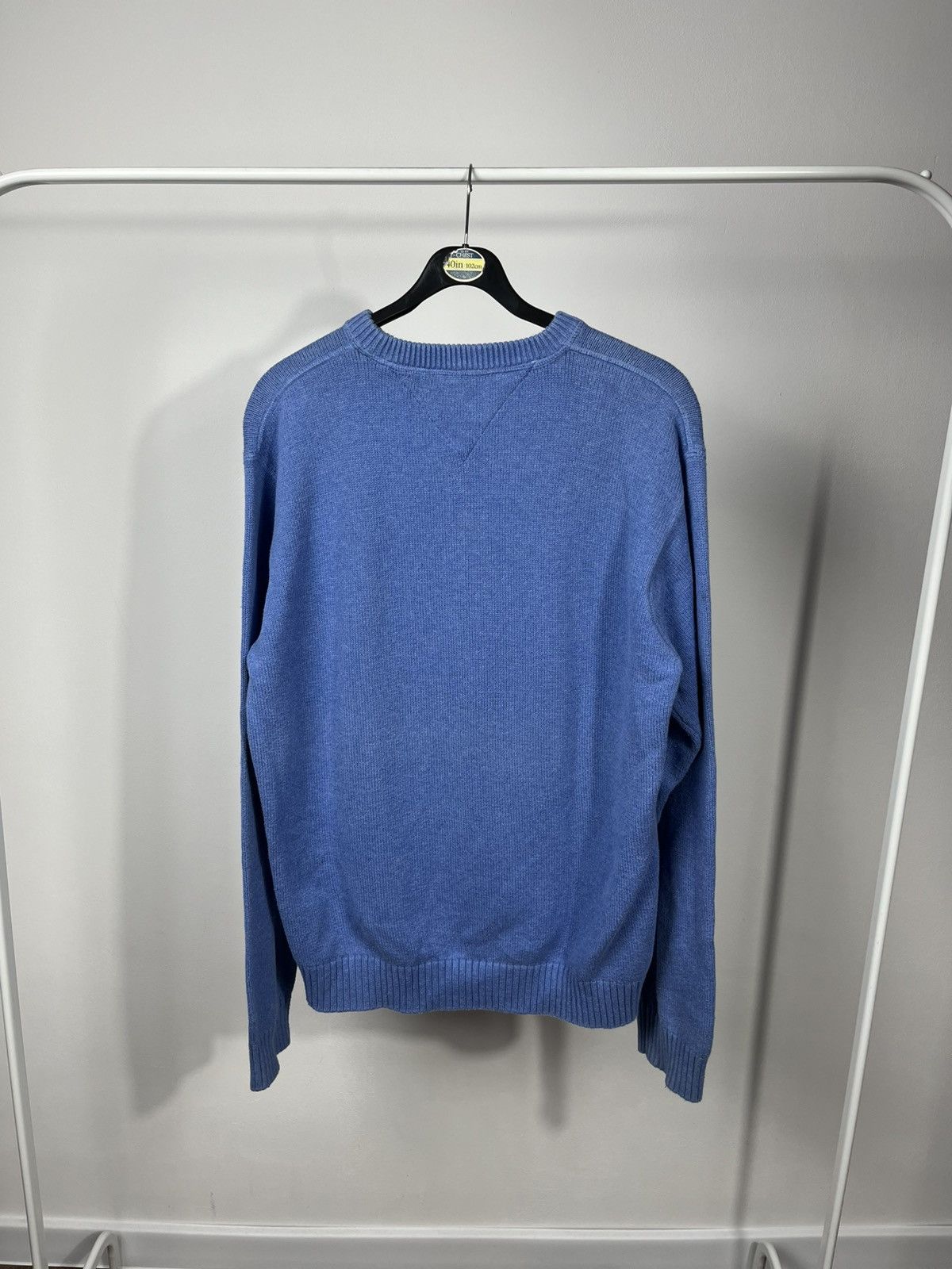 Tommy Hilfiger Vintage Tommy Hilfiger Heavy Knit Sweater Blue Size L Thick Size US L / EU 52-54 / 3 - 10 Thumbnail