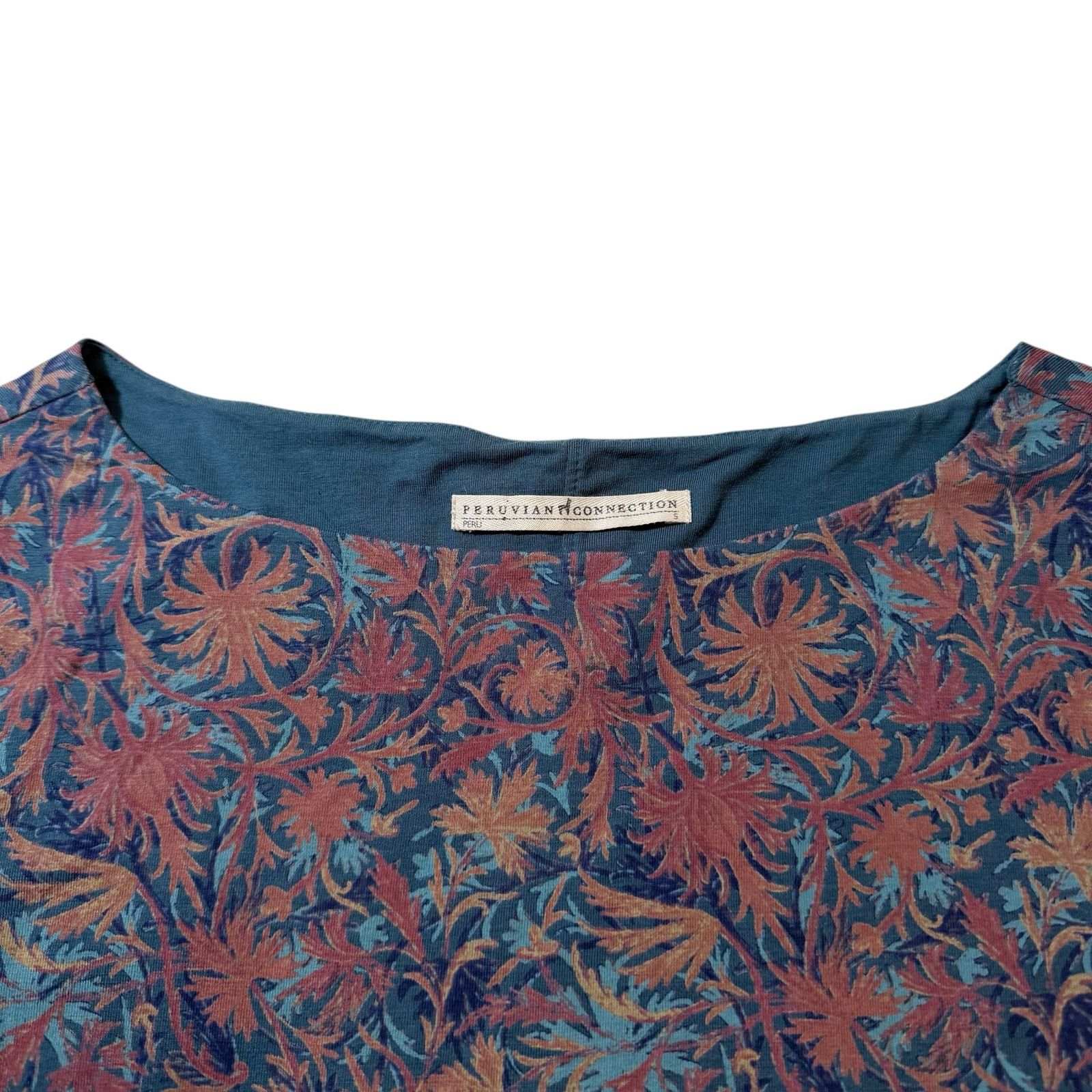 Other Peruvian Connection Dress Pima Cotton Multicolor Size Small Size S / US 4 / IT 40 - 4 Thumbnail