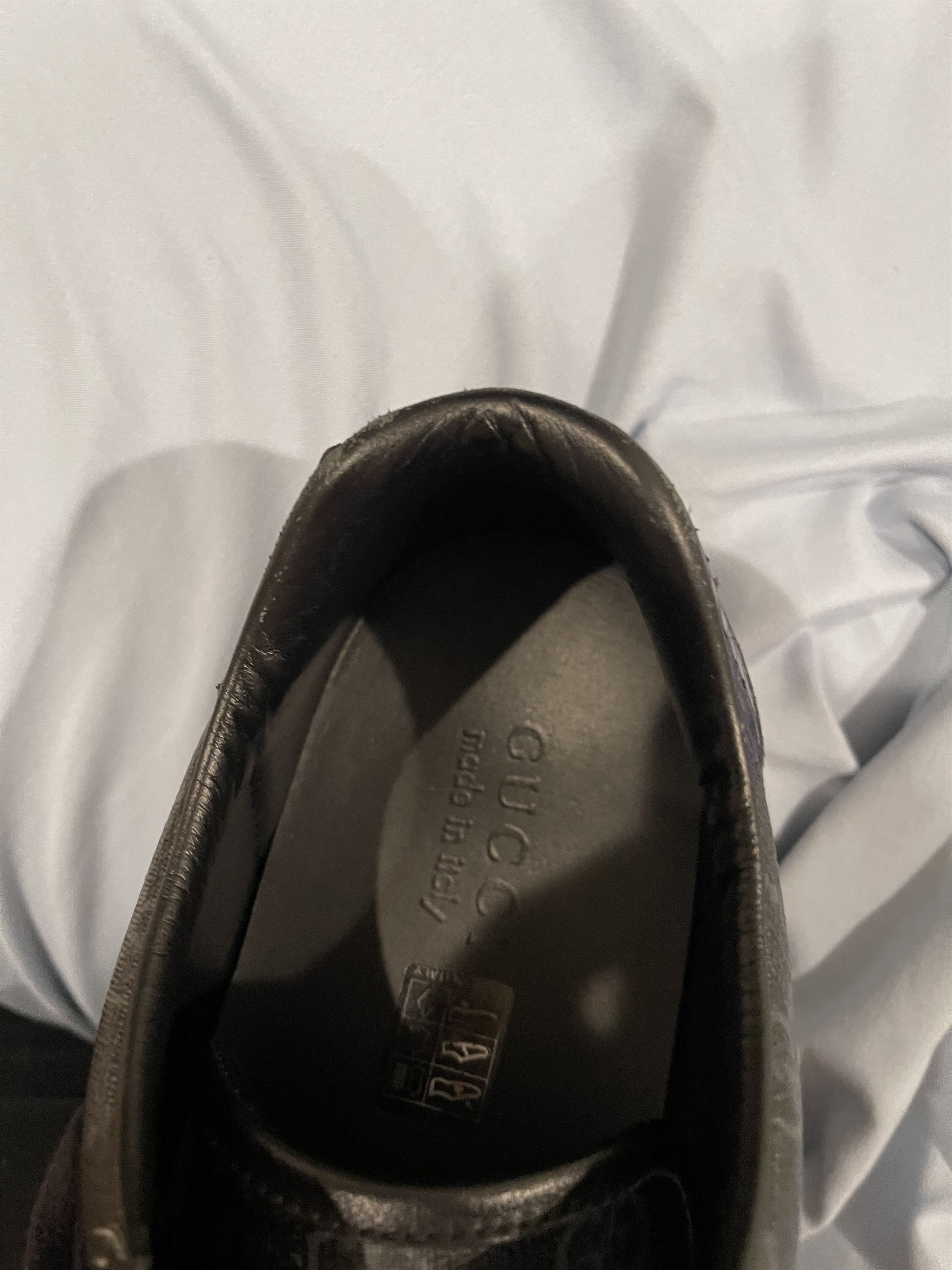 Gucci Gucci Ace – GG Supreme – Red/Purple Heels size 43 Size US 10.5 / EU 43-44 - 4 Thumbnail