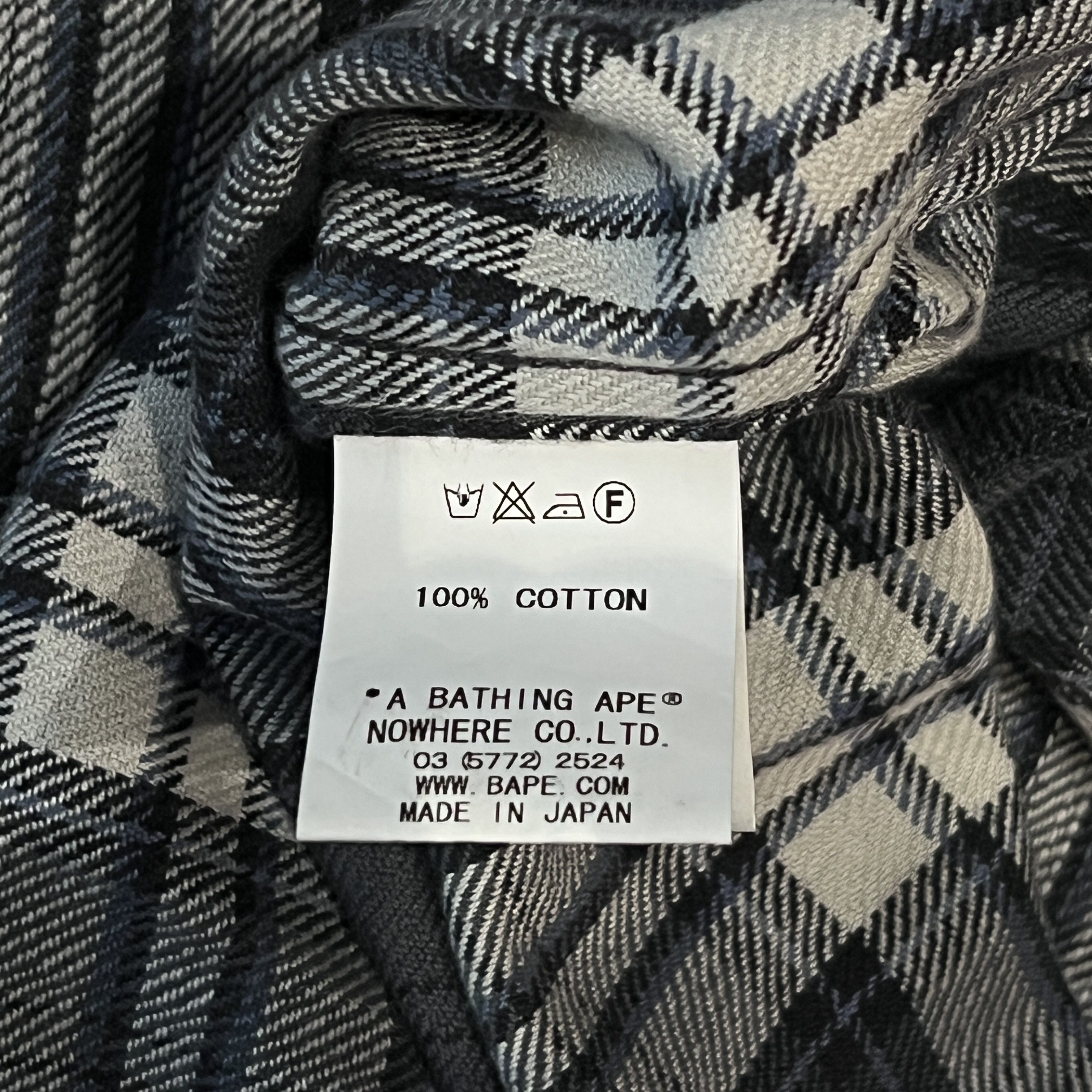 Bape Bape Classics Flannel 00s Size US S / EU 44-46 / 1 - 9 Thumbnail