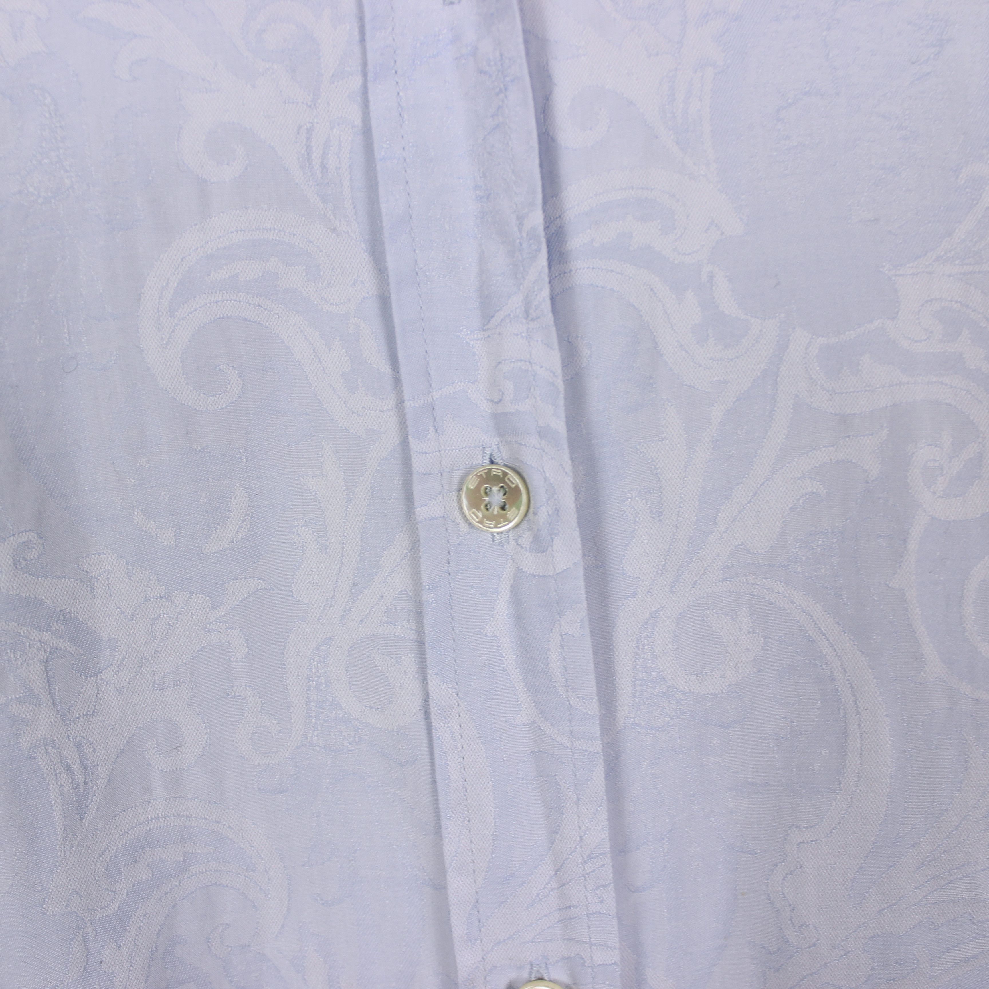 Etro Etro shirt men striped S M monogram cotton button Ups Size US S / EU 44-46 / 1 - 2 Thumbnail