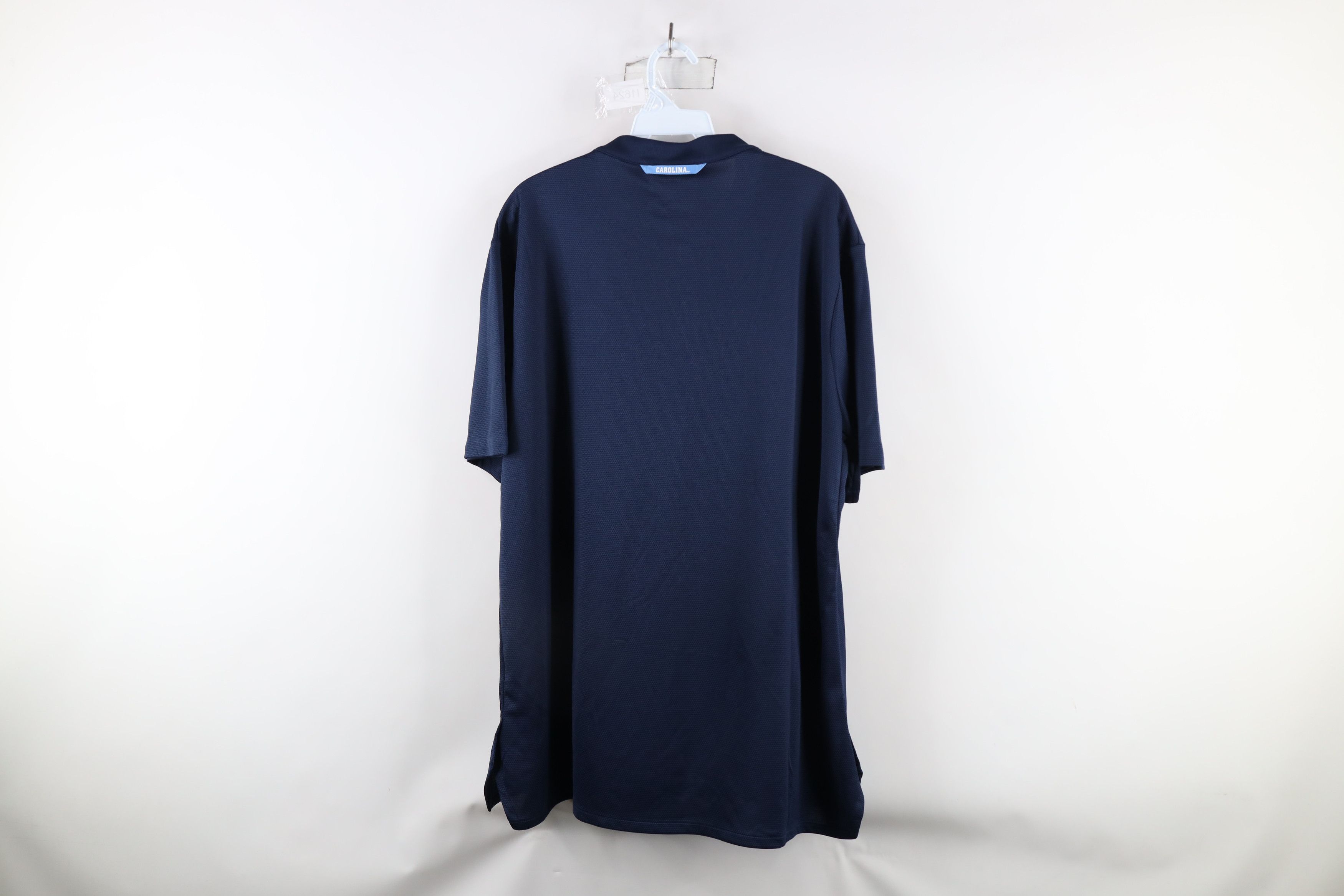 Nike × Vintage Nike Air Jordan of North Carolina Knit Henley T-Shirt Blue Size US XL / EU 56 / 4 - 10 Thumbnail