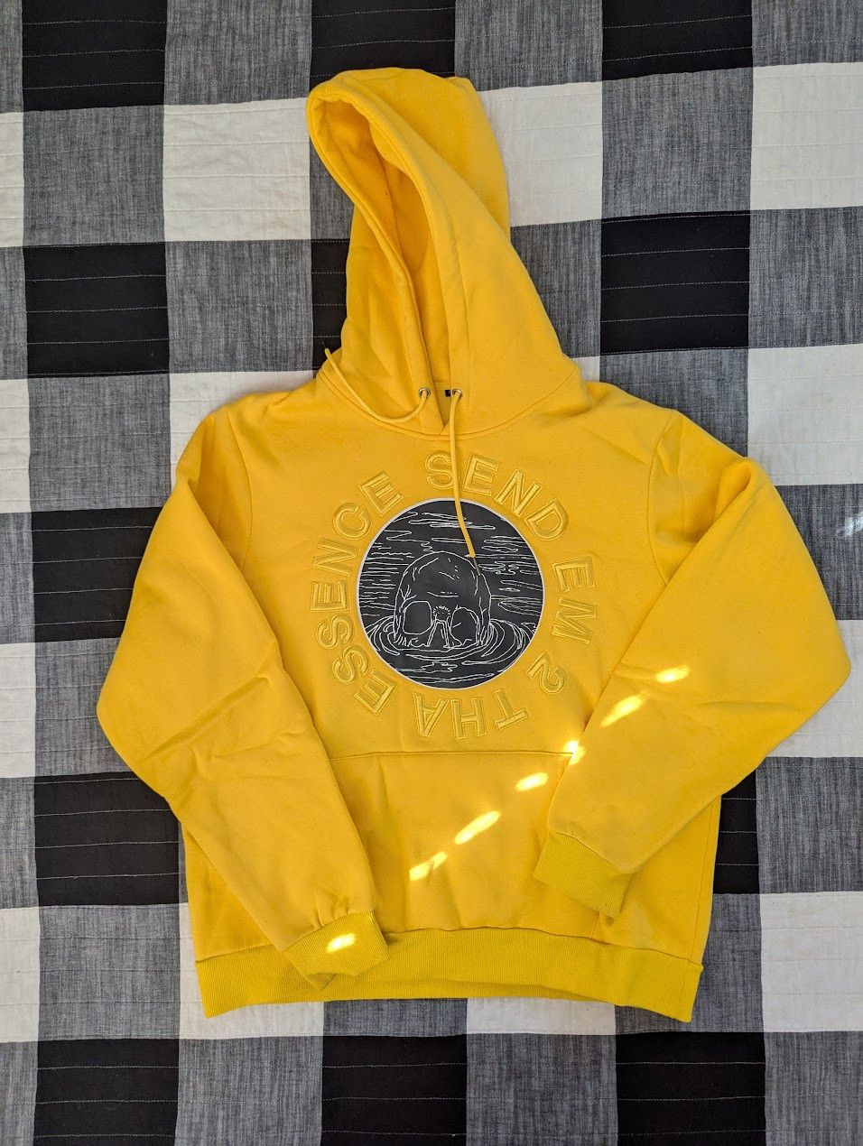Lil Ugly Mane Lil Ugly Mane - SEND EM 2 THA ESSENCE embroidered hoodie Size US XL / EU 56 / 4 - 1 Thumbnail