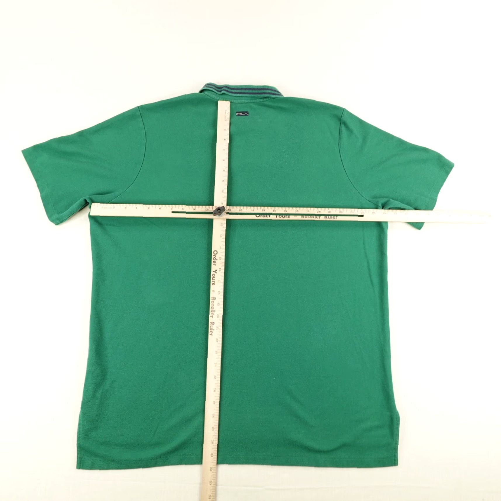 Ralph Lauren Ralph Lauren Polo Shirt Mens 2XL XXL Green RLX Performance Golf Blue Trim Pique Size US XXL / EU 58 / 5 - 4 Thumbnail