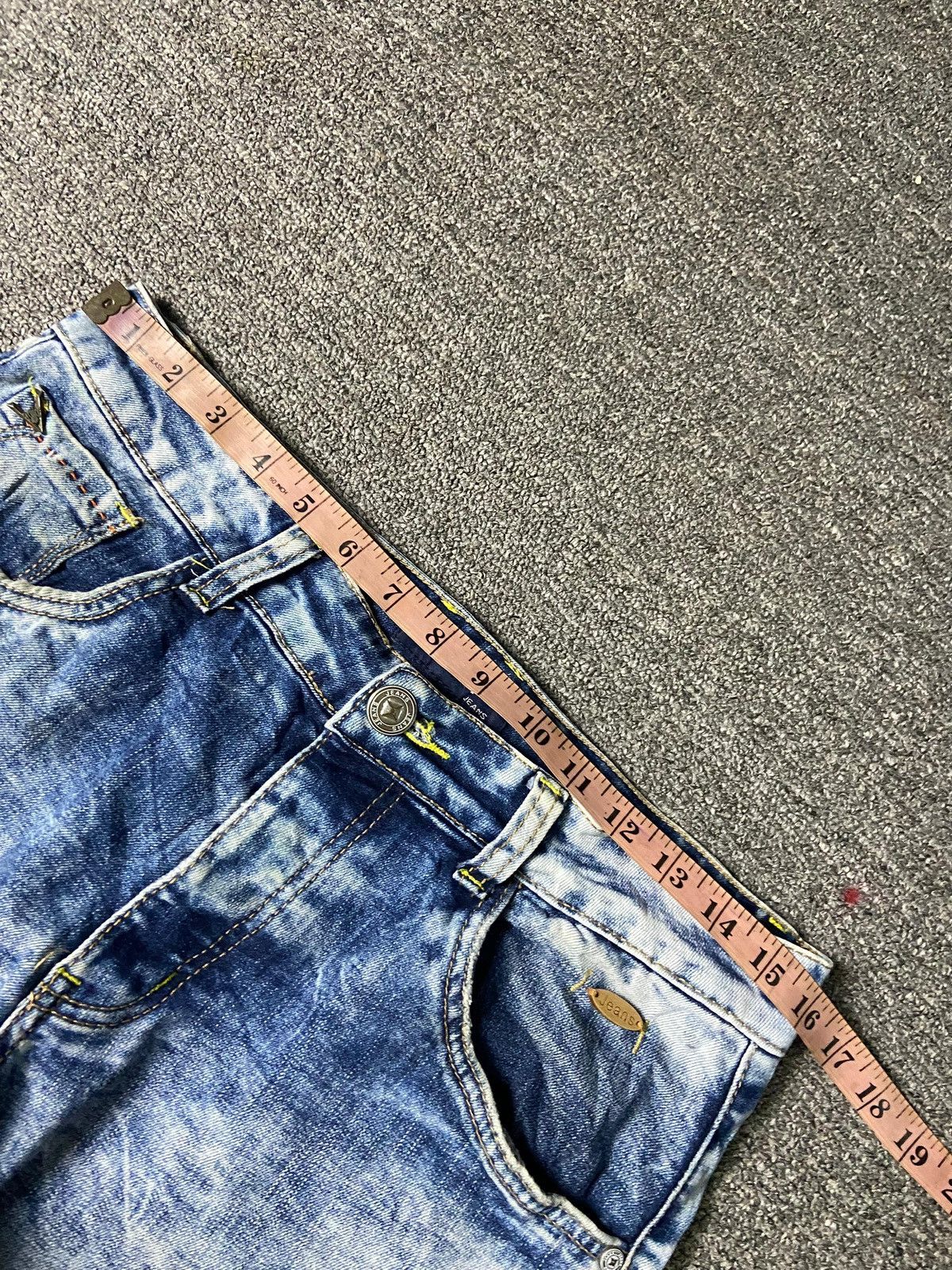 Japanese Brand × Seditionaries × Vintage GALLOP Brand Distressed Acid Wash Denim Jeans (132) Size US 32 / EU 48 - 9 Thumbnail
