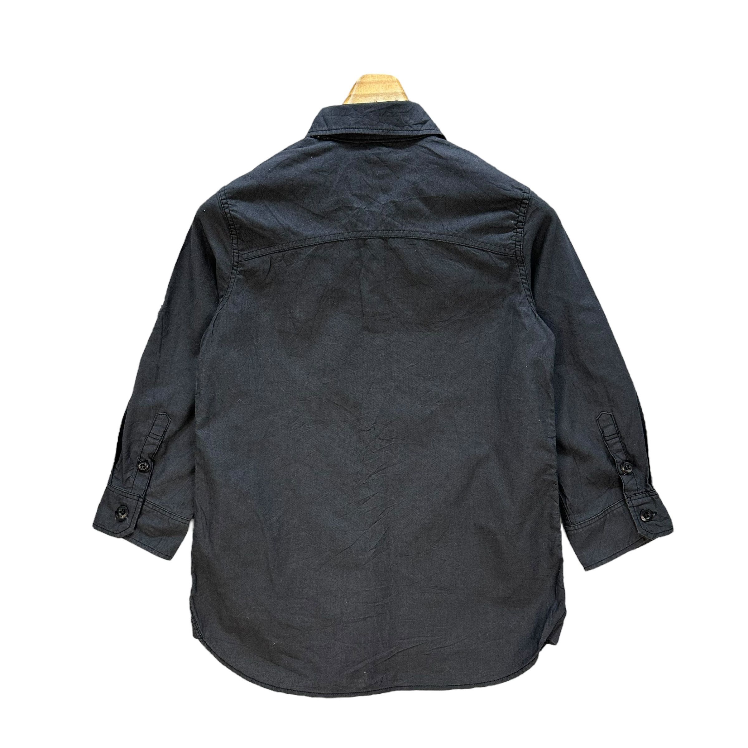 Hysteric Glamour HYSTERIC GLAMOUR 3 Quarter Sleeve Button Up Shirt #A55-1265 Size US XS / EU 42 / 0 - 11 Thumbnail