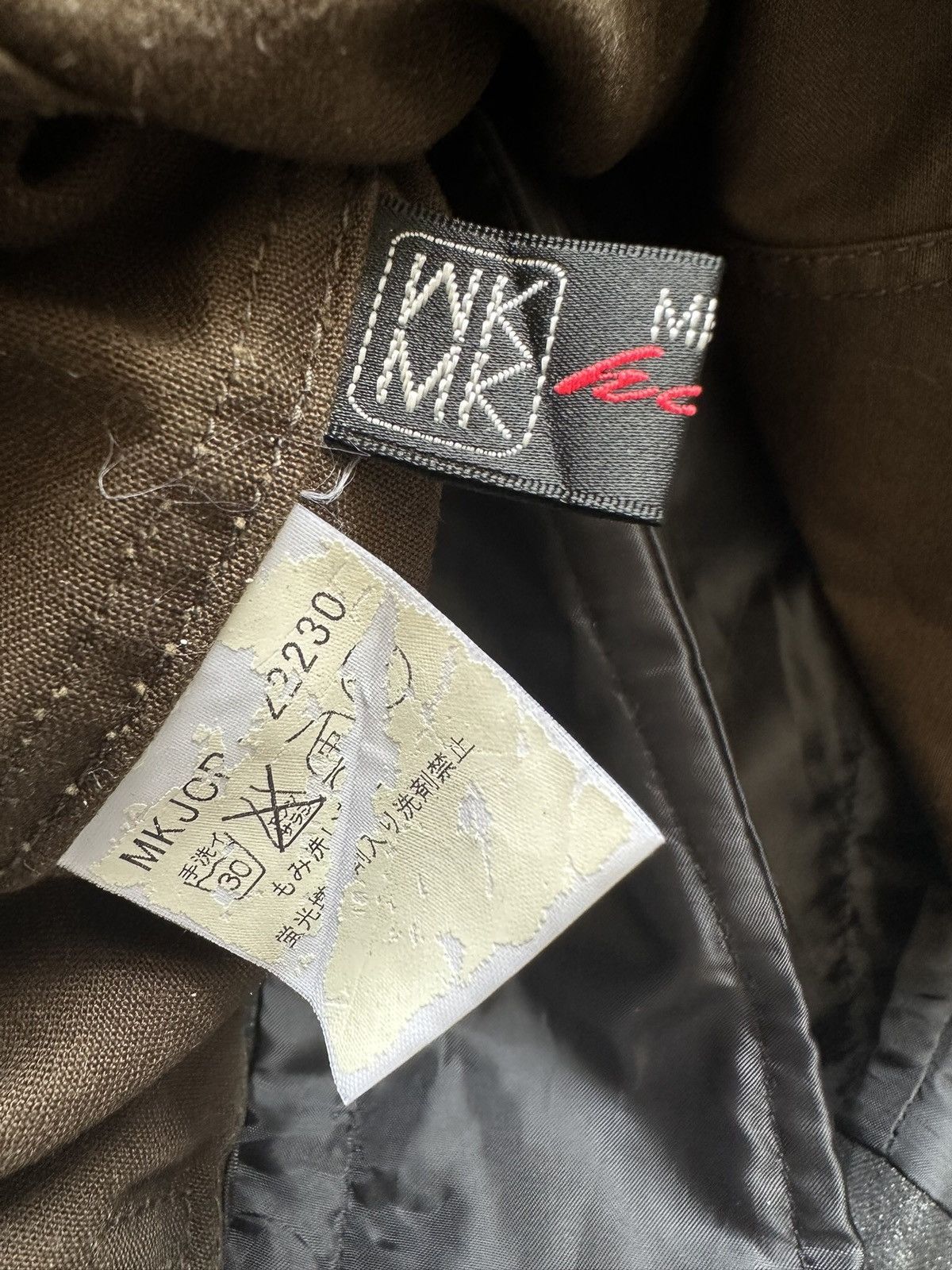 Michel Klein 00's MK Homme J-rock double zipper rider jacket Size US S / EU 44-46 / 1 - 18 Thumbnail