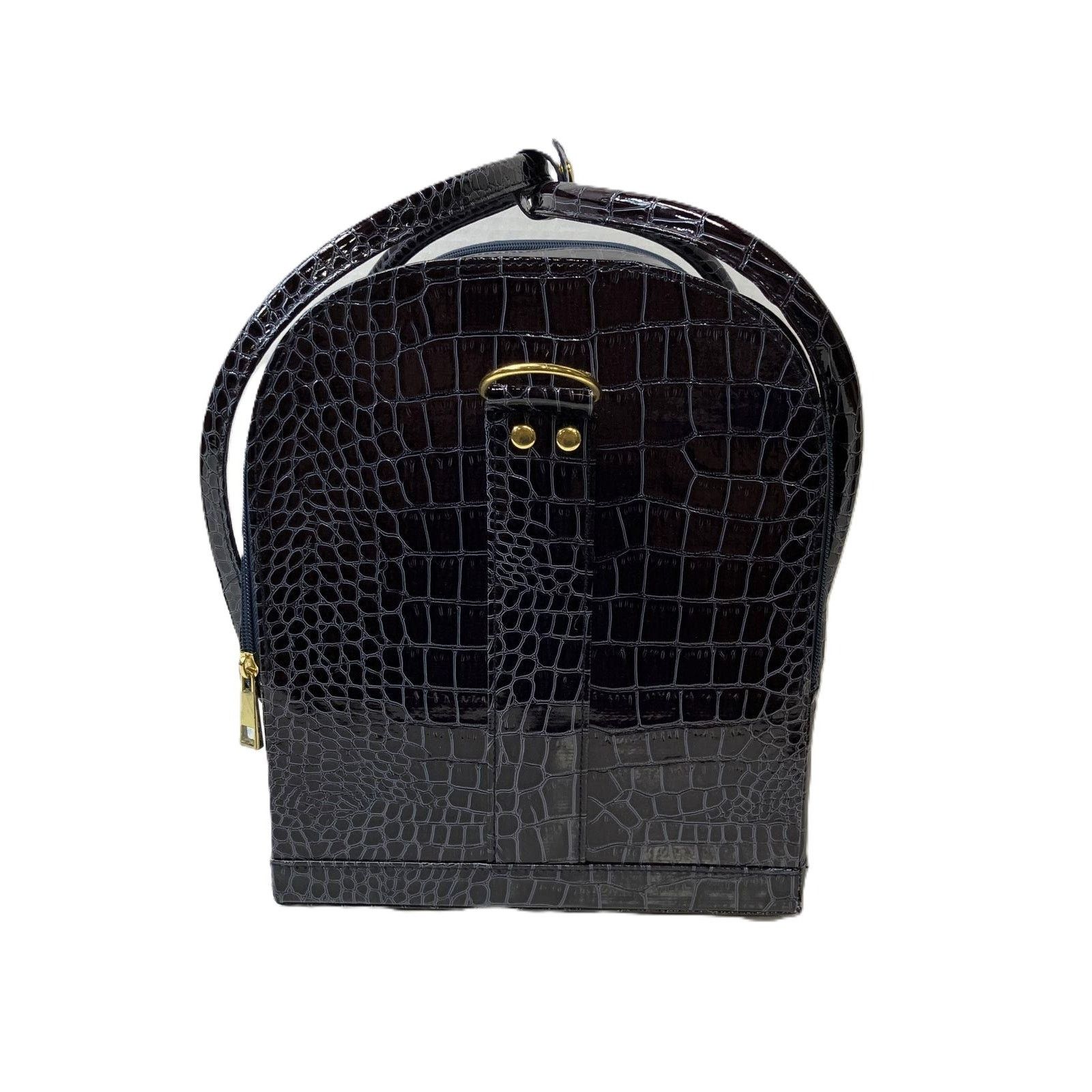 Designer SeneGence Luxury Tiered Vegan Leather Travel Cosmetic Case Size ONE SIZE - 9 Thumbnail