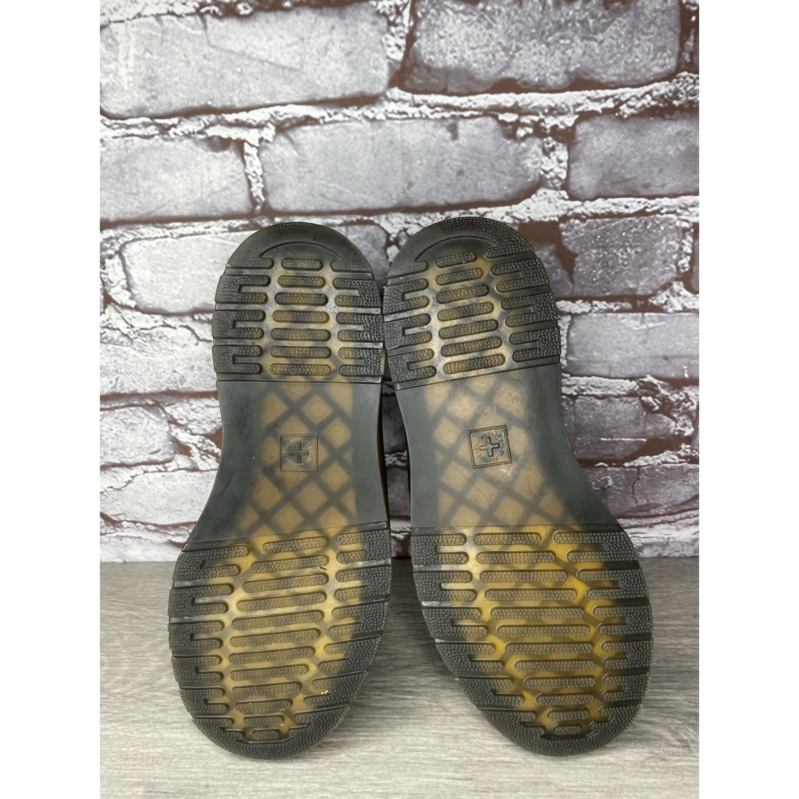 Dr. Martens DR MARTENS Air Wair ZAVALALO Unisex Black Leather Shoes Wome Size US 7 / IT 37 - 17 Thumbnail