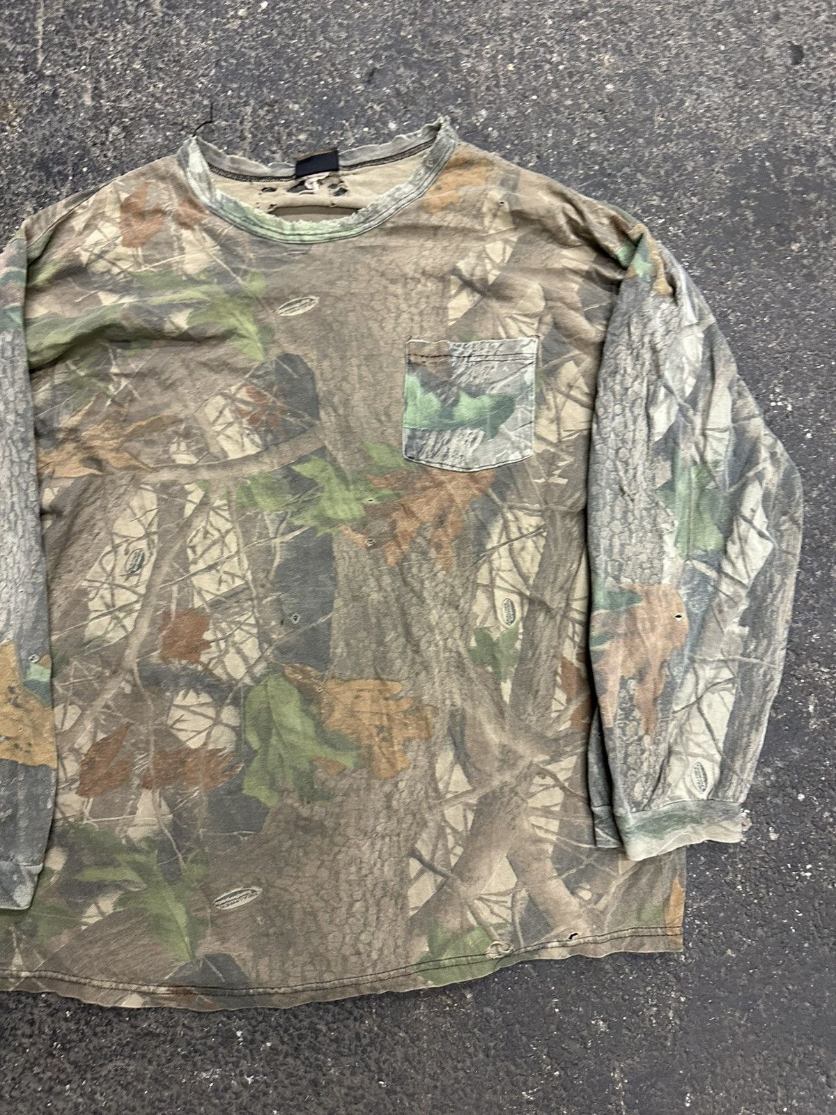 Other Vintage camo distressed long sleeve top Size US XXL / EU 58 / 5 - 3 Thumbnail