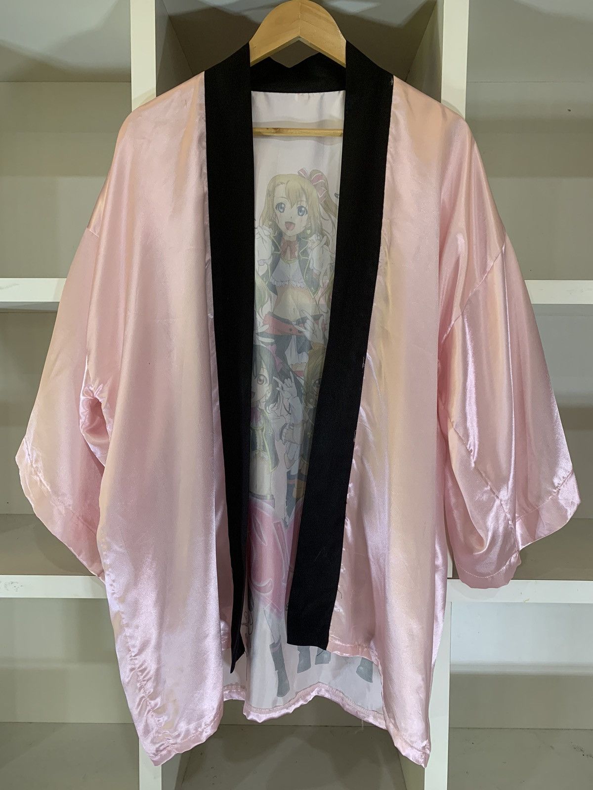 Cartoon Network × Japanese Brand Japanesse Anime x Kimono Satin Jacket Size M / US 6-8 / IT 42-44 - 3 Thumbnail