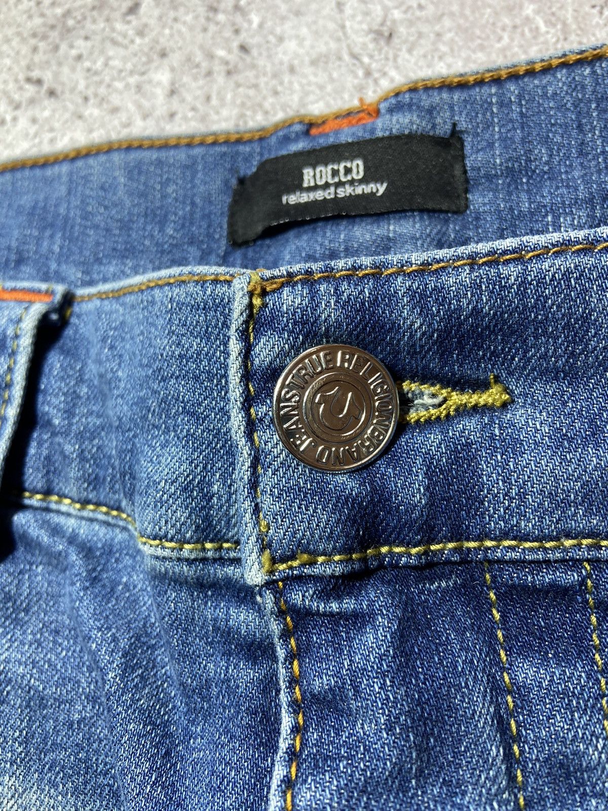 True Religion × Vintage 💥True Religion Vintage made in USA streetwear denim jeans‼️ Size US 34 / EU 50 - 9 Thumbnail