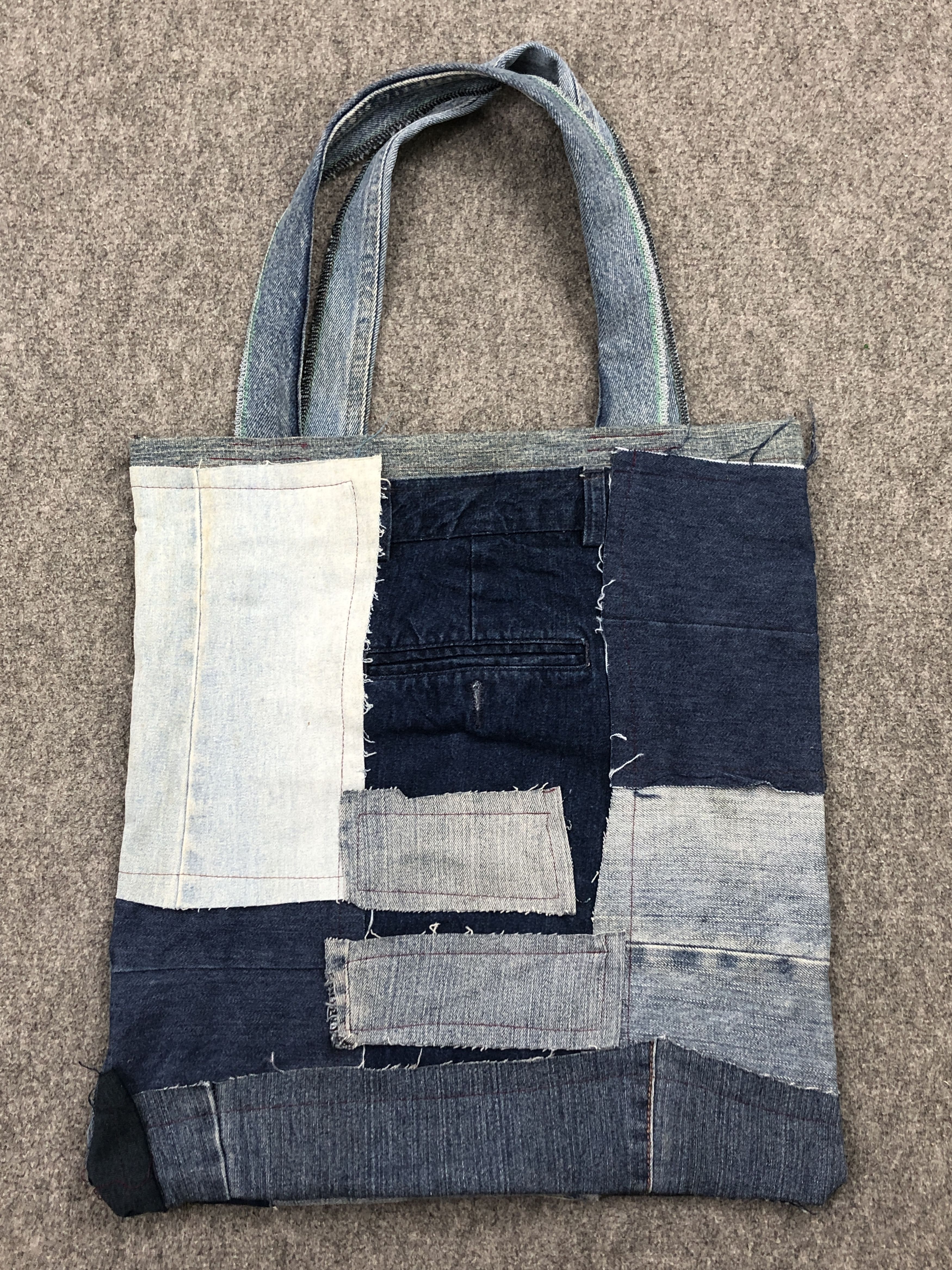 Handmade × Vintage Vintage Unbranded Jeans Custom Made Sling Bag Size ONE SIZE - 5 Thumbnail