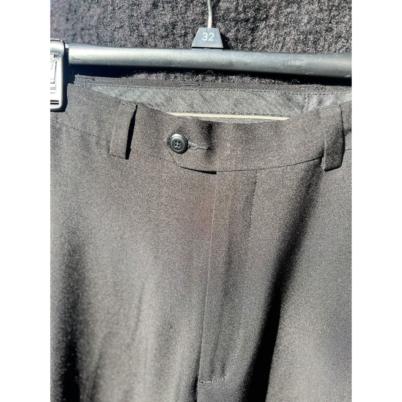 Haggar Haggar Established 1926 Men’s Dress Pants Black Size: 34x32 Size 34R - 3 Thumbnail
