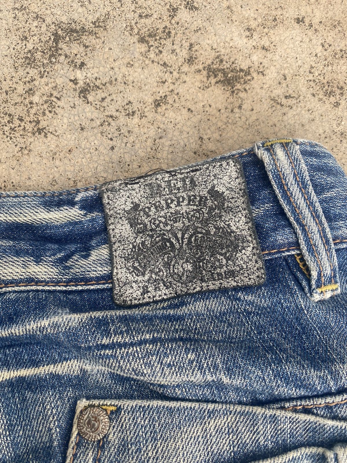 If Six Was Nine × Japanese Brand Flare Jeans Ref Pepper Clawmark Tunder Size US 32 / EU 48 - 24 Thumbnail