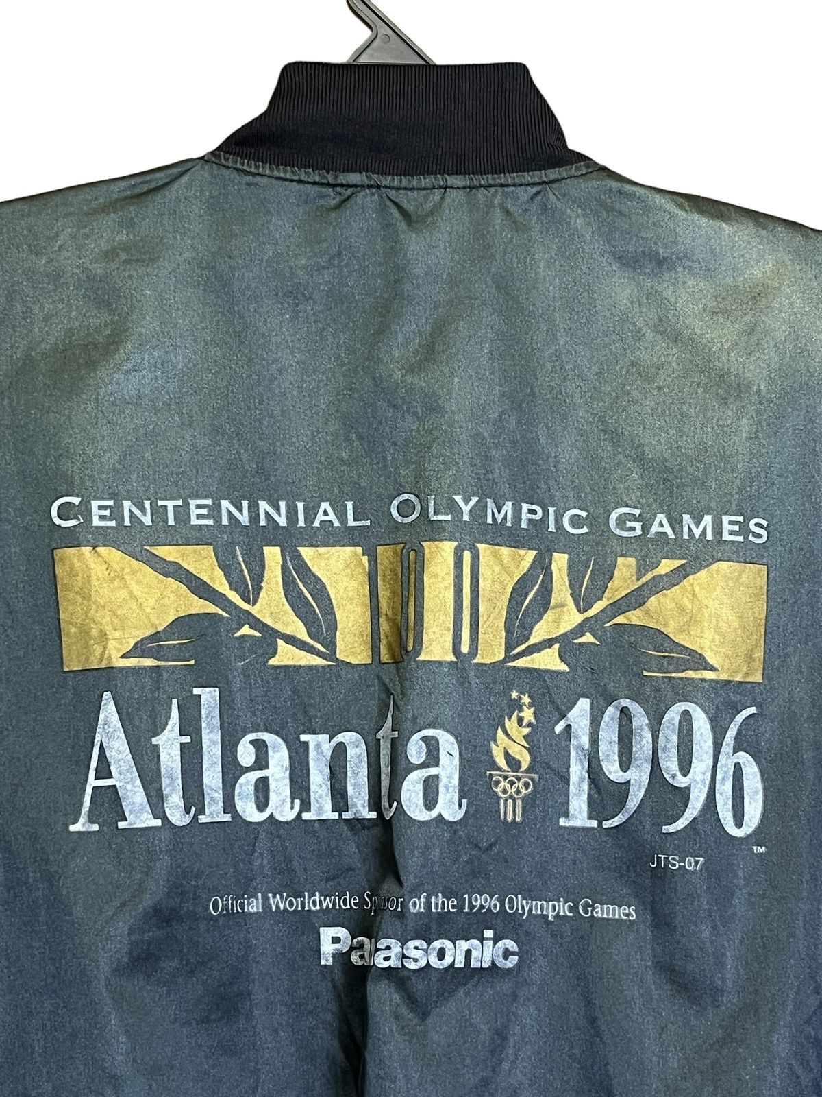 Sports Specialties VINTAGE OLYMPIC ATLANTA 1996 PANASONIC FADED JACKET Size US XL / EU 56 / 4 - 5 Thumbnail