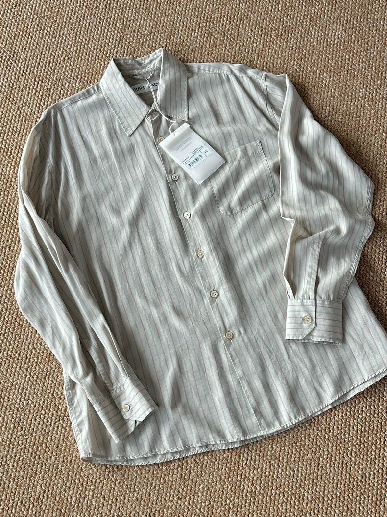 Our Legacy Our Legacy size48 Light grey shirt Size US M / EU 48-50 / 2 - 1 Thumbnail