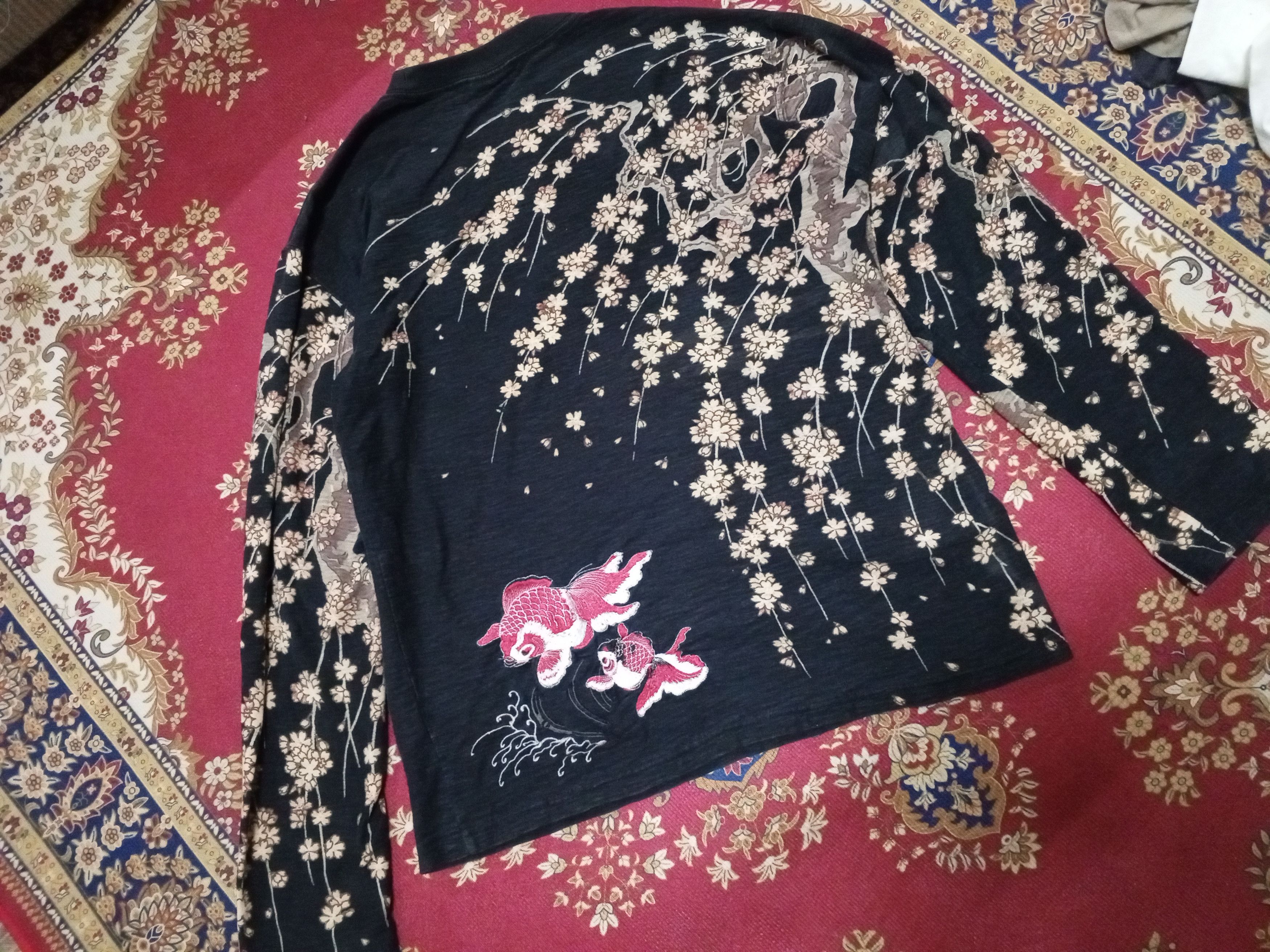 Japanese Brand JAPAN FISH LONG SLEEVE Size US M / EU 48-50 / 2 - 4 Thumbnail